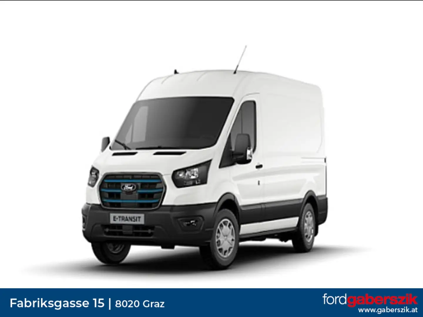 Ford E-Transit E-Transit Kasten 67kWh/135kW L2H2 350 Trend *PR... Weiß - 1