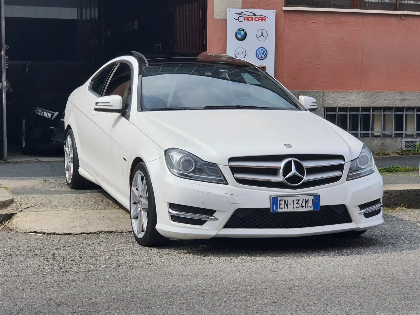 Mercedes-Benz C 220 C 220 CDI BlueEFF. Coupé Avantgarde Blanc - 1