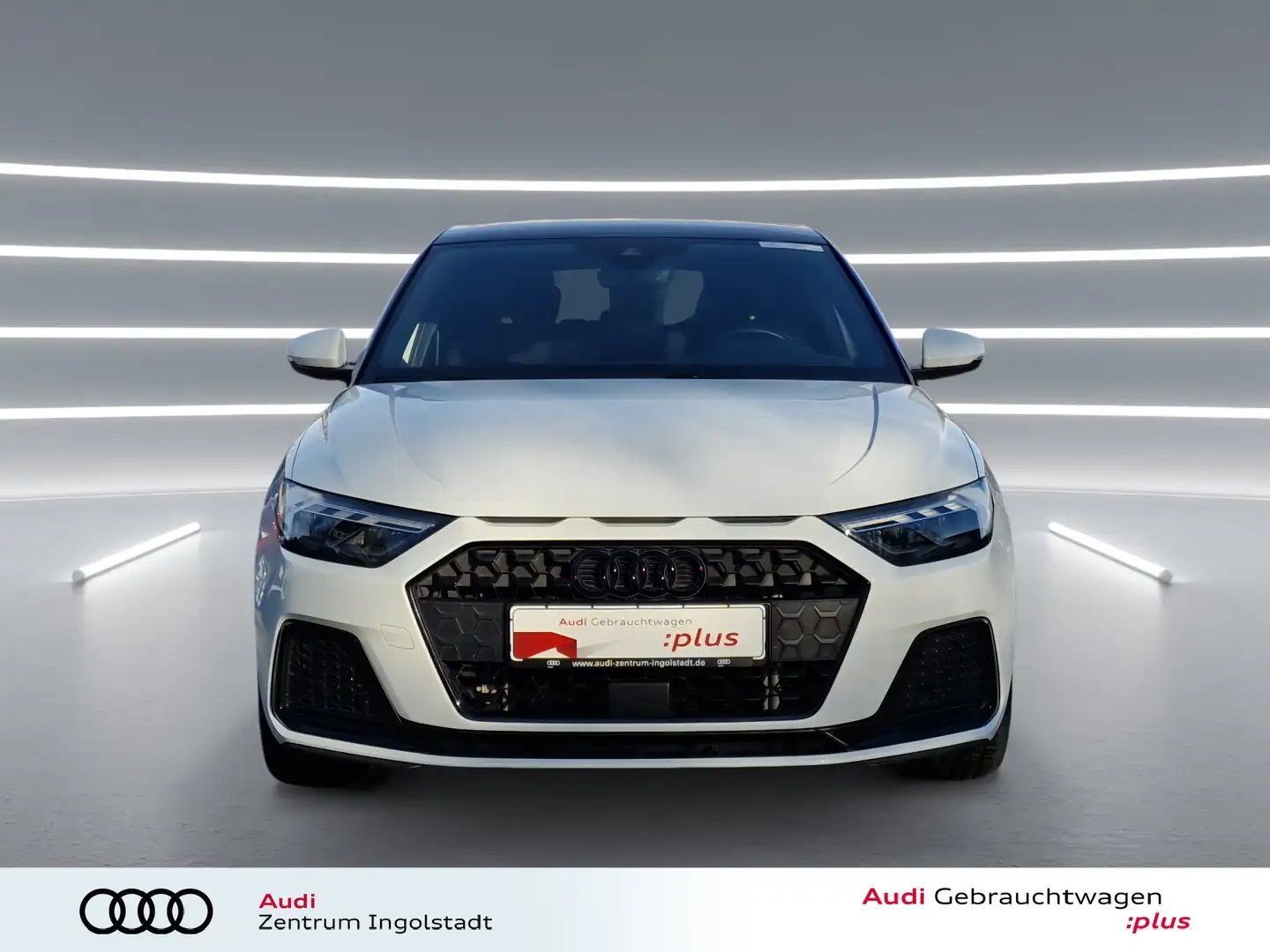 Audi A1 Sportback 30 TFSI Optik schw.+ LED advanced Weiß - 2