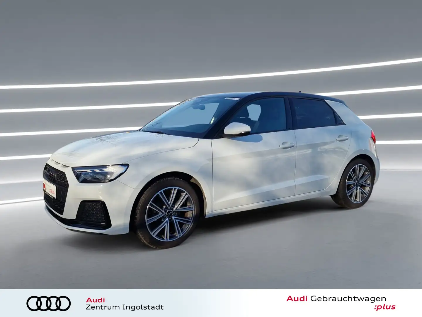Audi A1 Sportback 30 TFSI Optik schw.+ LED advanced Weiß - 1