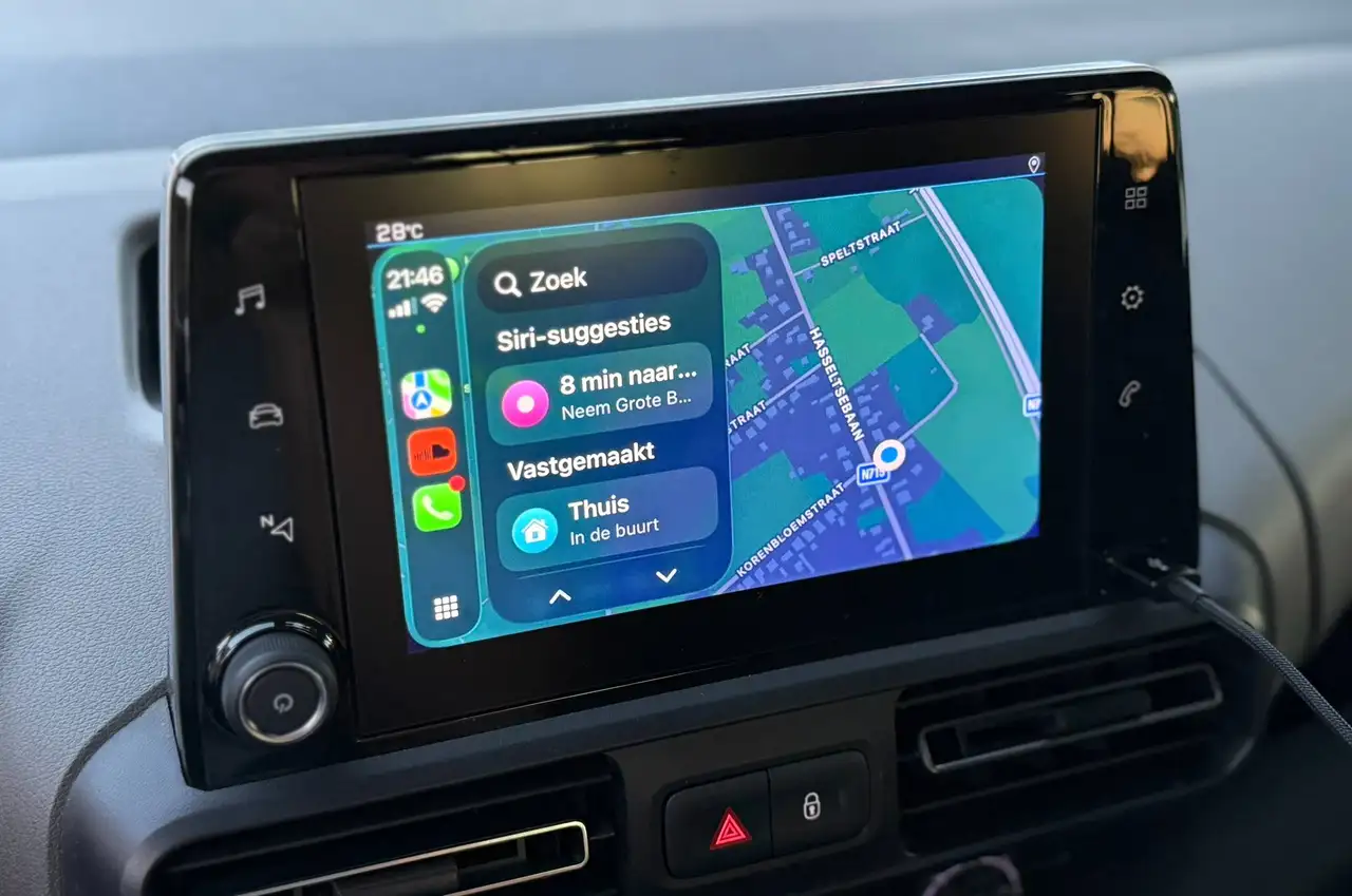 Peugeot Rifter 1.2i Benzine 2020 Carplay CruiseC. Airco Garantie!, миниатюра 14