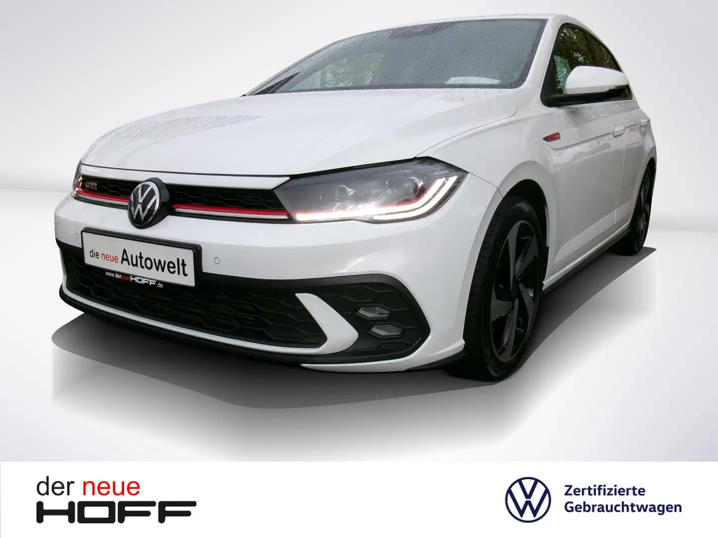 Volkswagen Polo 2.0 TSI GTI DSG Matrix Navi APP SHZ Weiß - 1