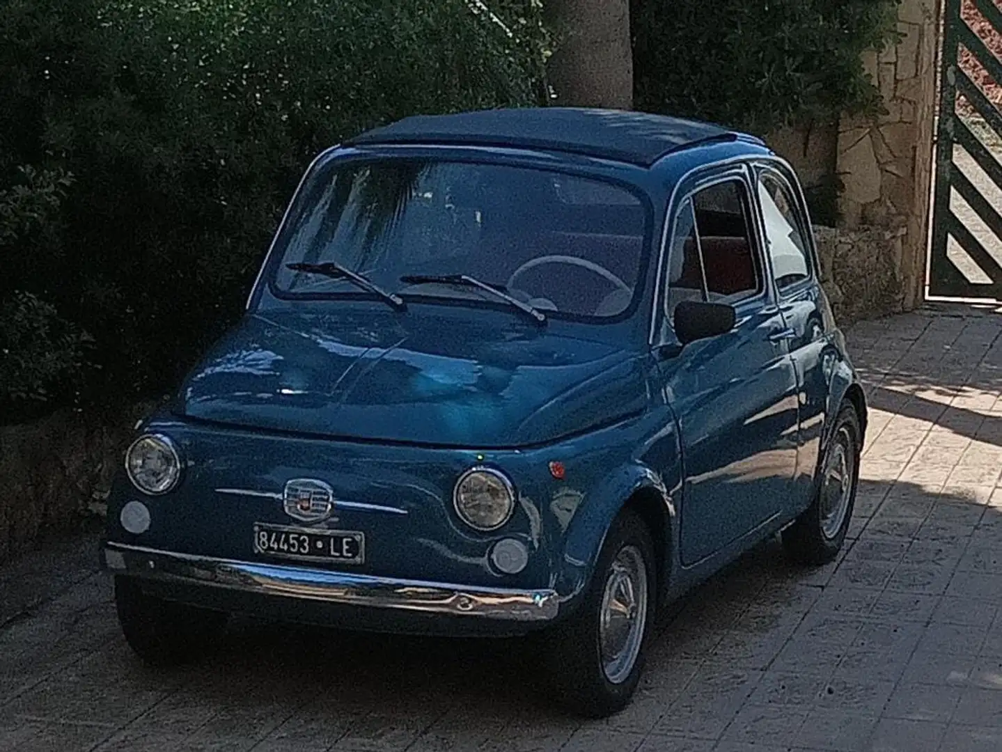 Fiat 500 Modrá - 1