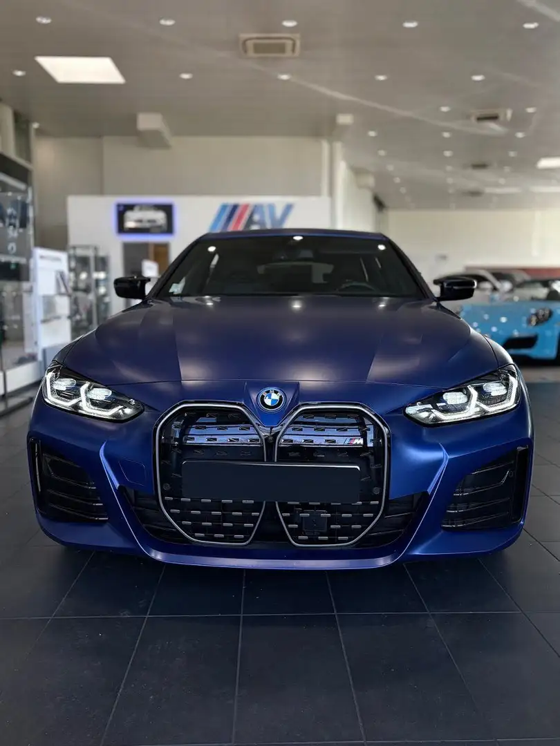 BMW i4 i4 G26 M50 XDRIVE - Feux LASER - Toit Ouvrant - Caméra 360° - LOA 890 /Mois Blau - 2