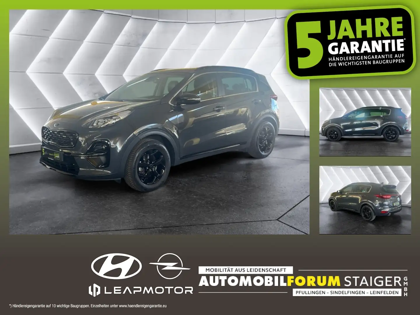 Kia Sportage 1.6 CRDi Black Edition FLA Pano 4xSHZ - 1