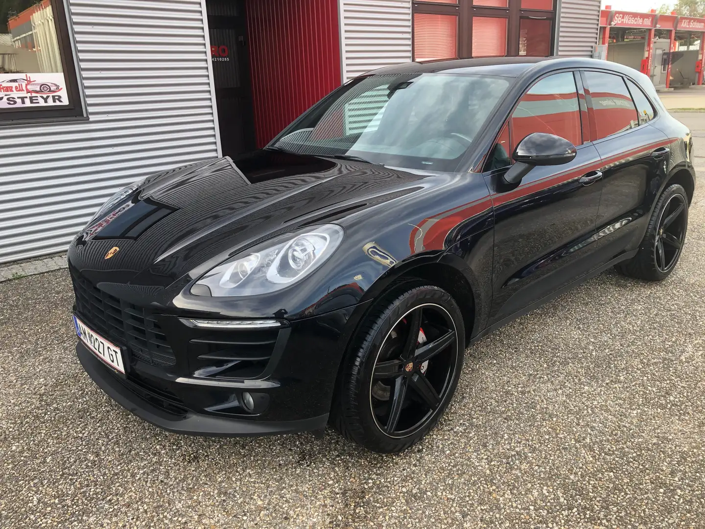 Porsche Macan S 3,0 21 Zoll Räder#ABSOLUT TOP ZUSTAND#SERVICE Schwarz - 1