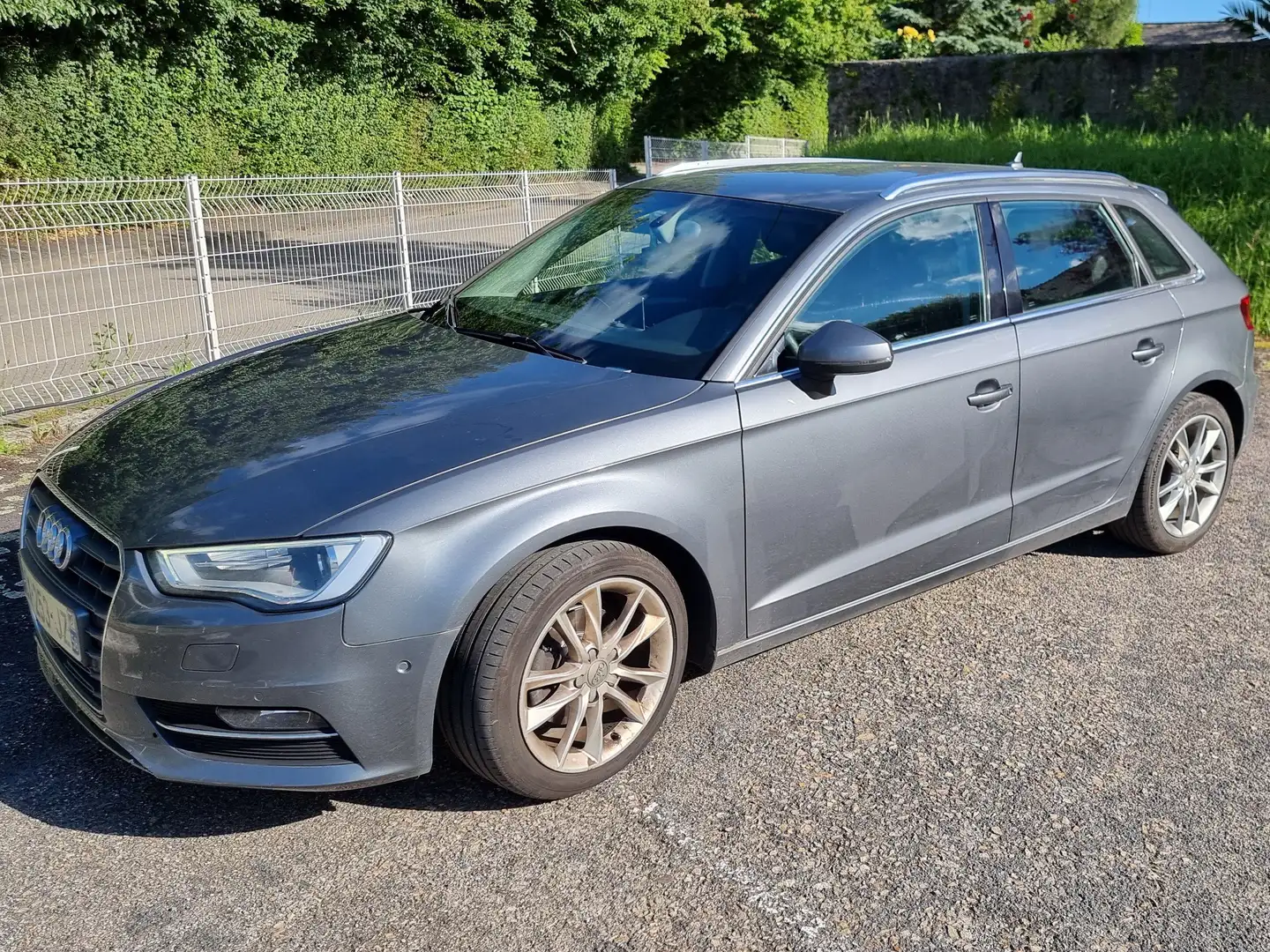Audi A3 A3 Sportback 2.0 TDI 150 Ambition Luxe Gris - 2