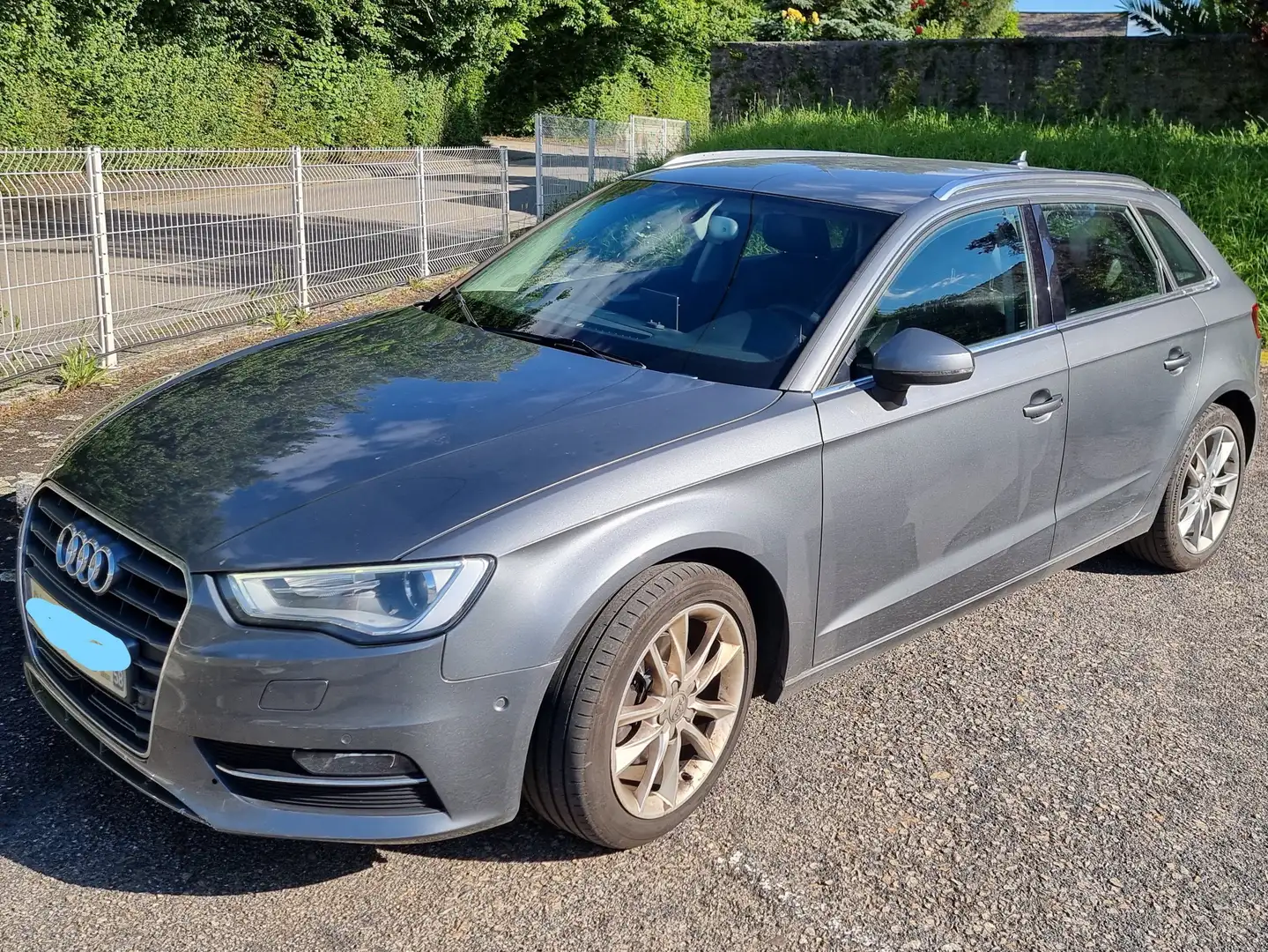 Audi A3 A3 Sportback 2.0 TDI 150 Ambition Luxe Gris - 1