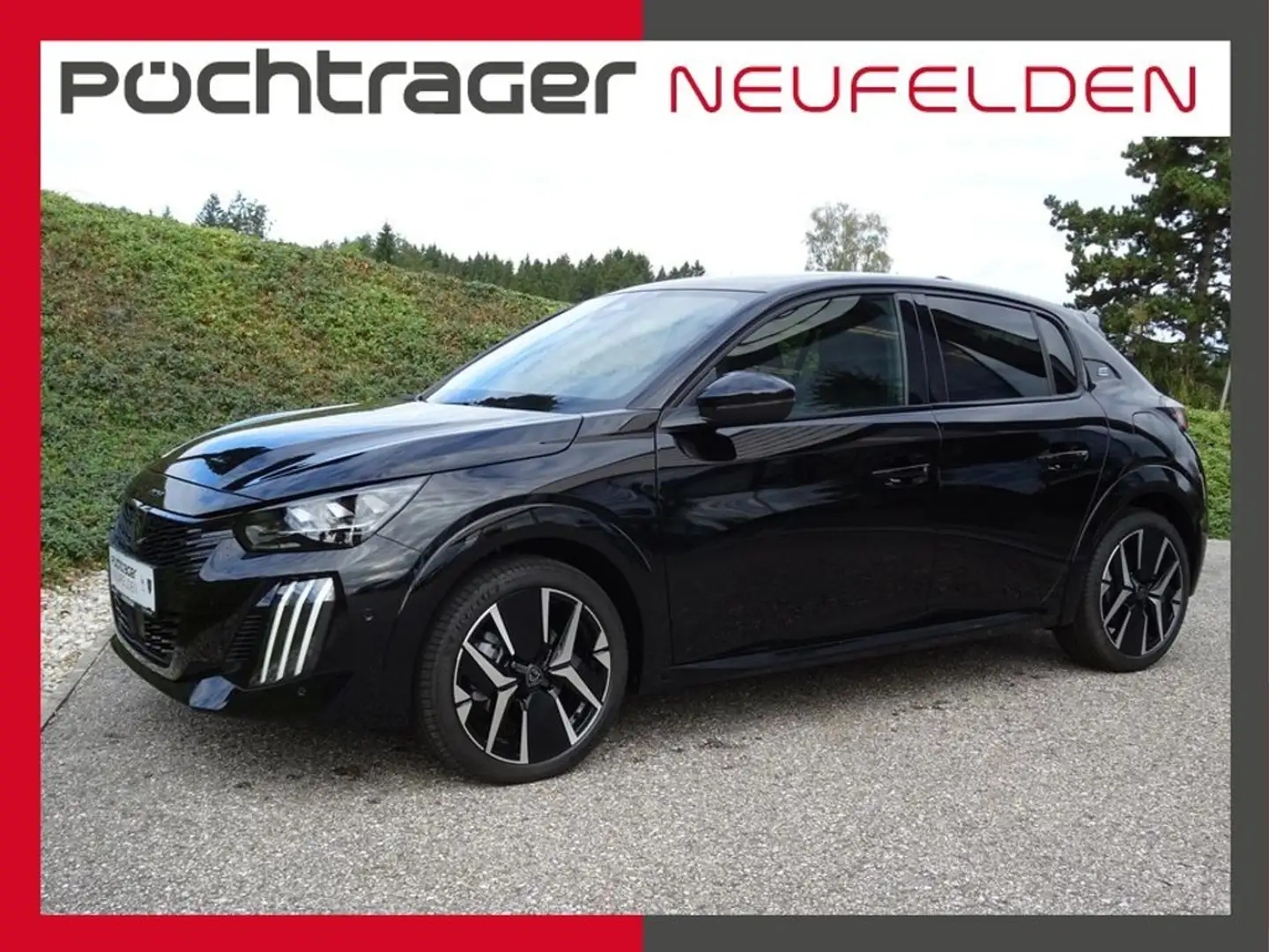 Peugeot 208 (e-) GT 54 kWh 156 V2L Schwarz - 1