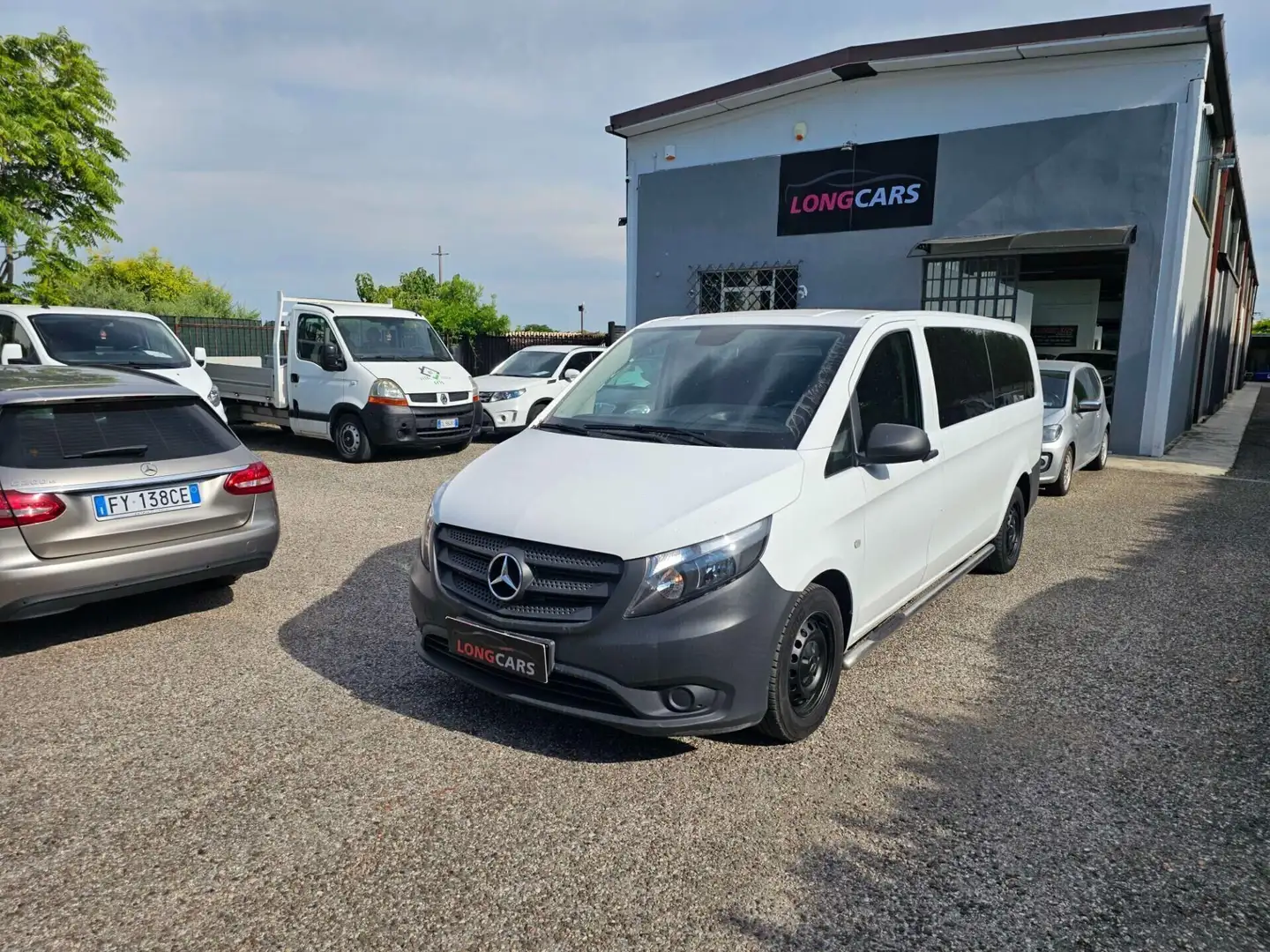 Mercedes-Benz Vito 1.6 111 CDI PC-SL 9 POSTI Tourer Select Long Bianco - 1