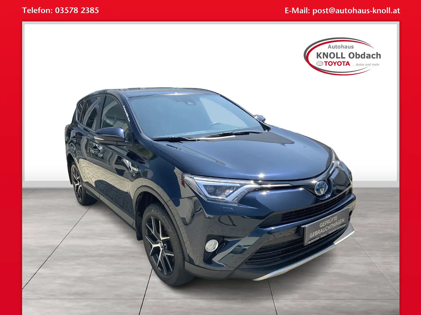 Toyota RAV 4 RAV4 2,5 Hybrid Lounge Schwarz - 1