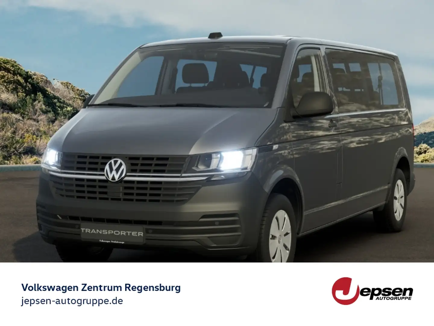 Volkswagen T6.1 Kombi TDI 9-Sitzer LR Grau - 1