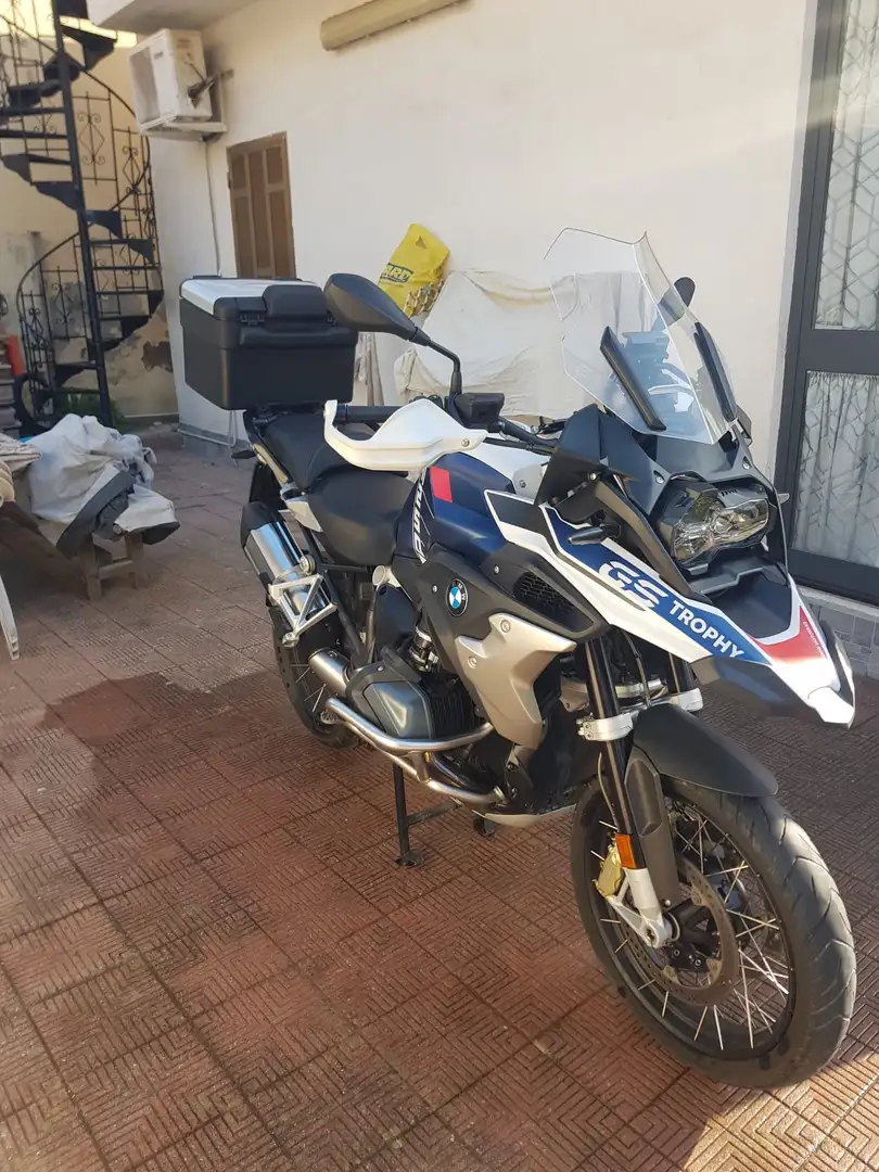 BMW R 1250 GS Adventure Trophy Albastru - 1