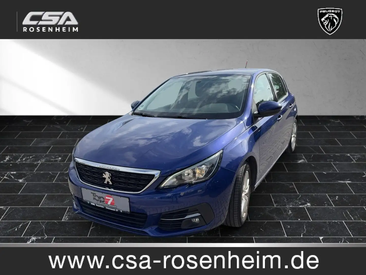 Peugeot 308 Active Bluetooth Navi Klima Einparkhilfe Blau - 1