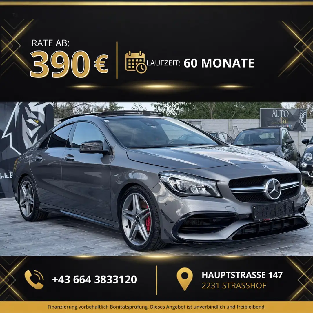Mercedes-Benz CLA 45 AMG 4MATIC Aut. Grau - 1