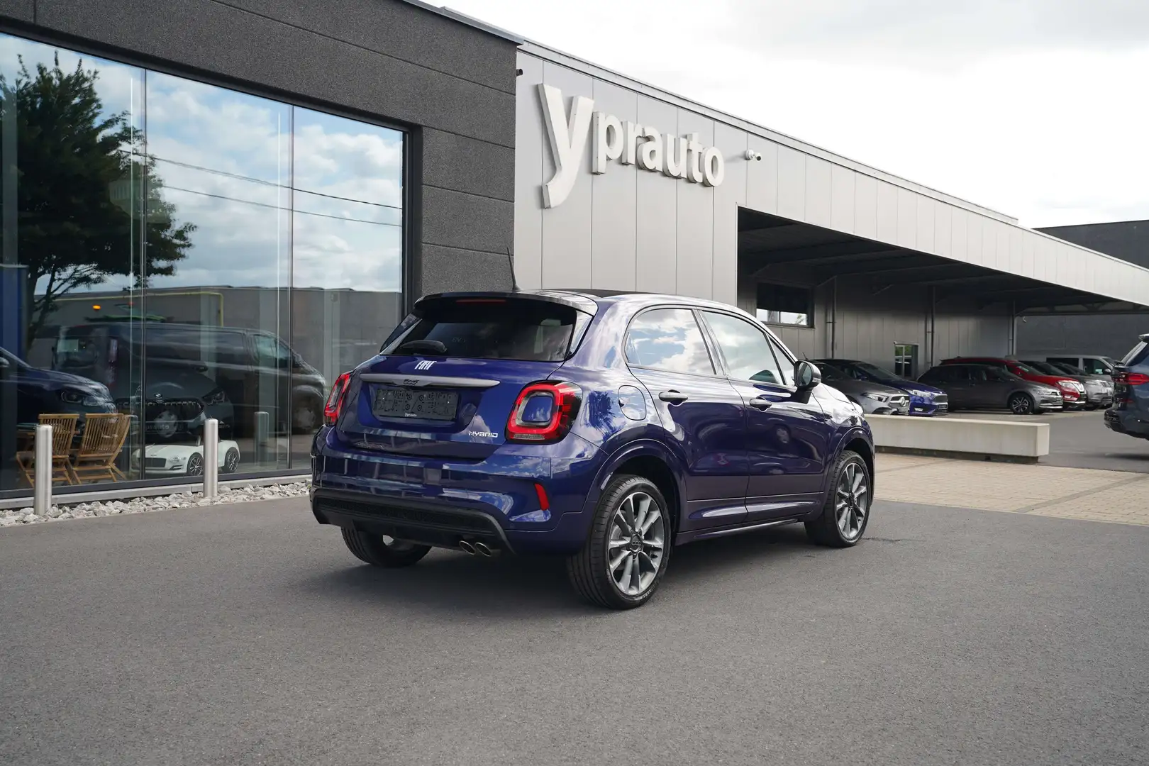 Fiat 500X 500X Cabrio Dolcevita 1.5 GSE Hybrid Carplay Bleu - 2
