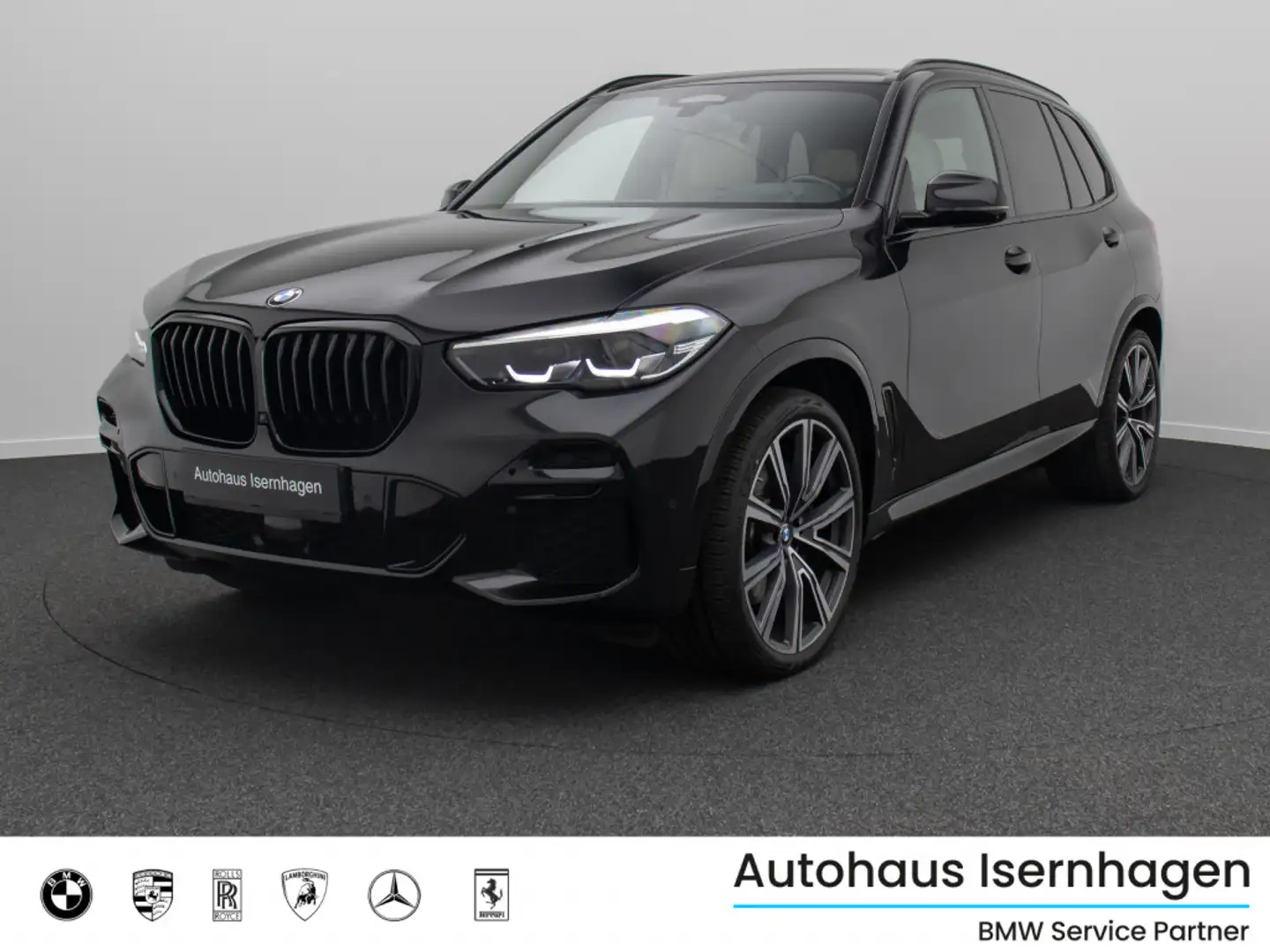 BMW X5 M Sport 360°SoftCl HUD Panorama Belüftu Schwarz - 1