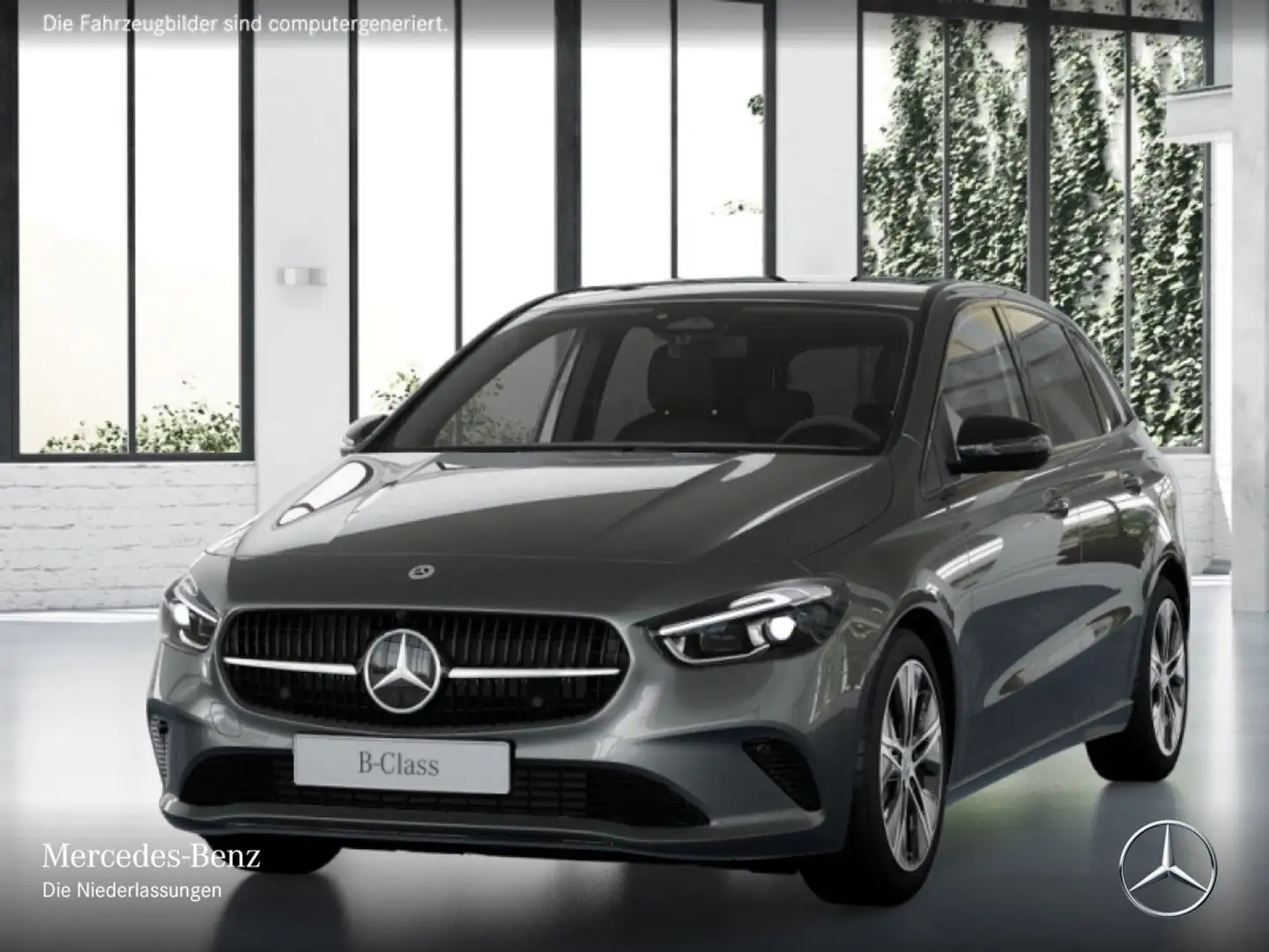 Mercedes-Benz B 200 PROGRESSIVE+NIGHT+PANO+AHK+MULTIBEAM+KAMERA Grau - 2