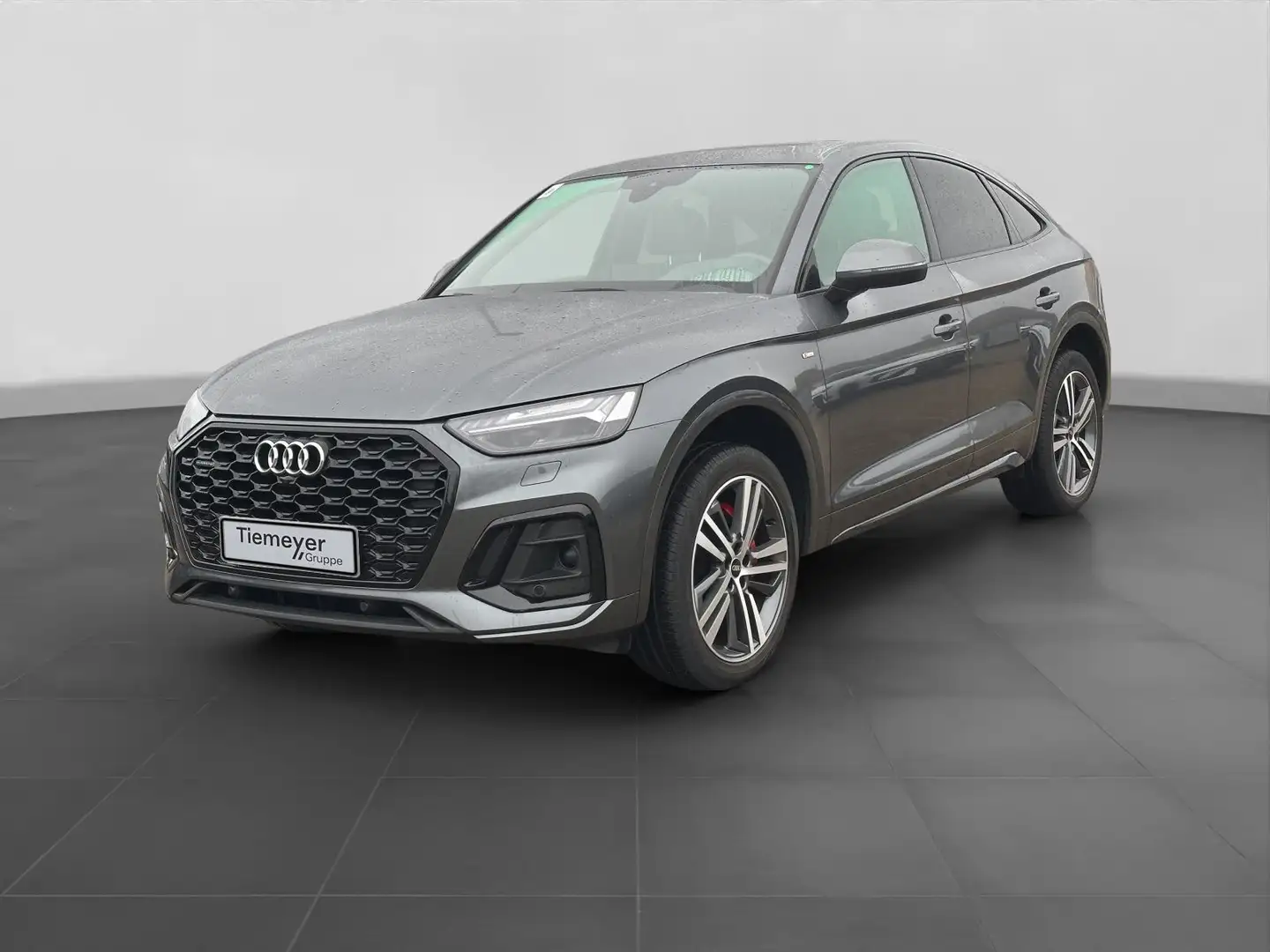 Audi Q5 40 TDI Q 2x S LINE MATRIX PANO BuO Grau - 2