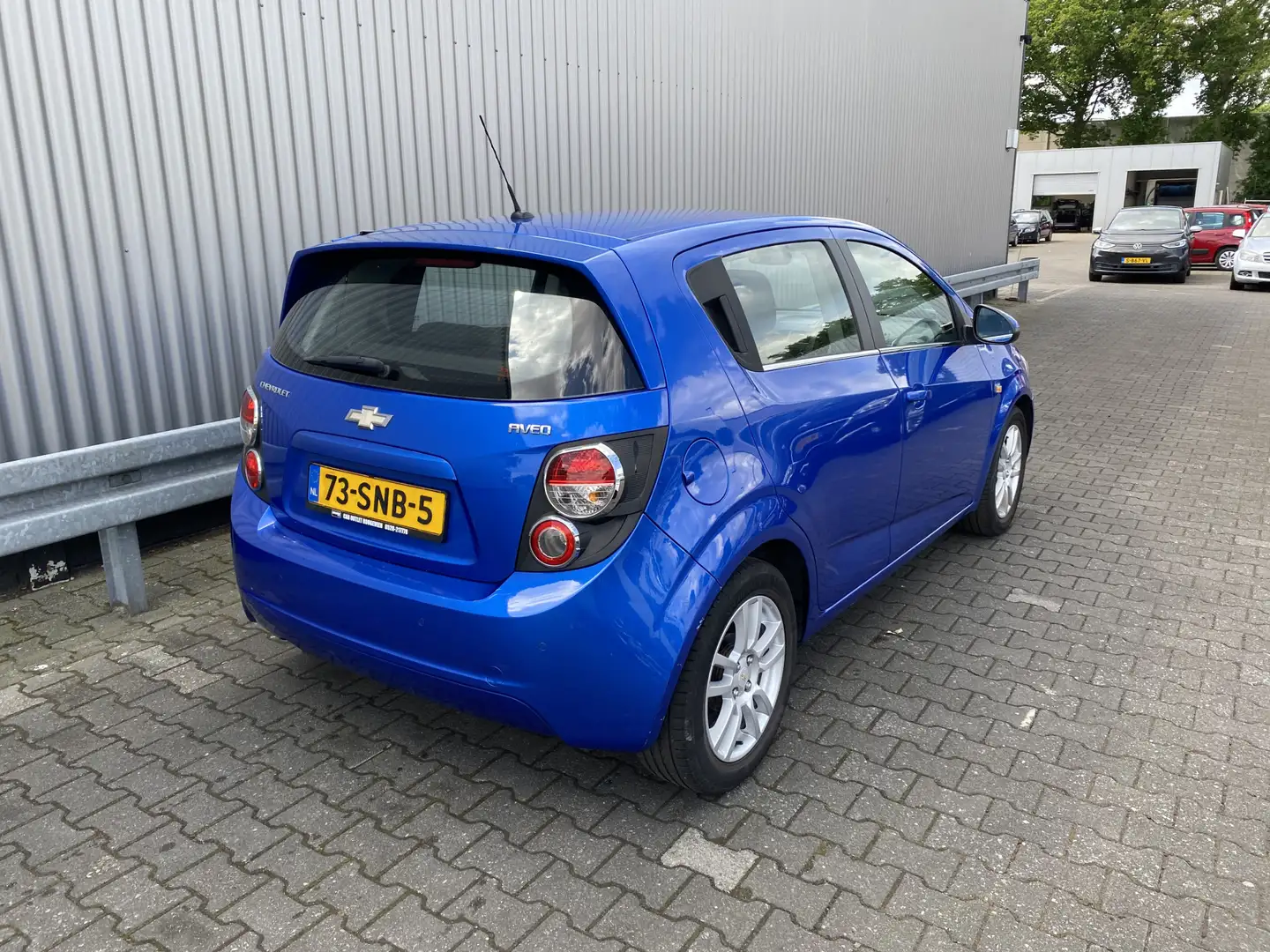 Chevrolet Aveo 1.4 LTZ 126Dkm.NAP, A/C, LM, nw. APK – Inruil Moge Blauw - 2