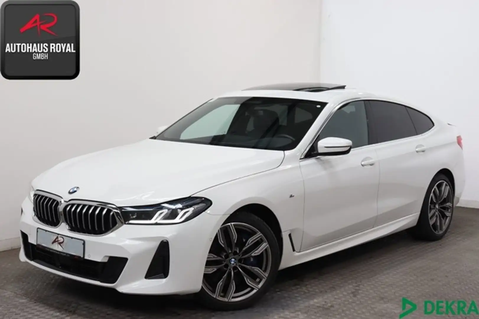 BMW 630 Gran Turismo i M SPORT EXKLUSIV LASER,FONDTV Blanc - 1
