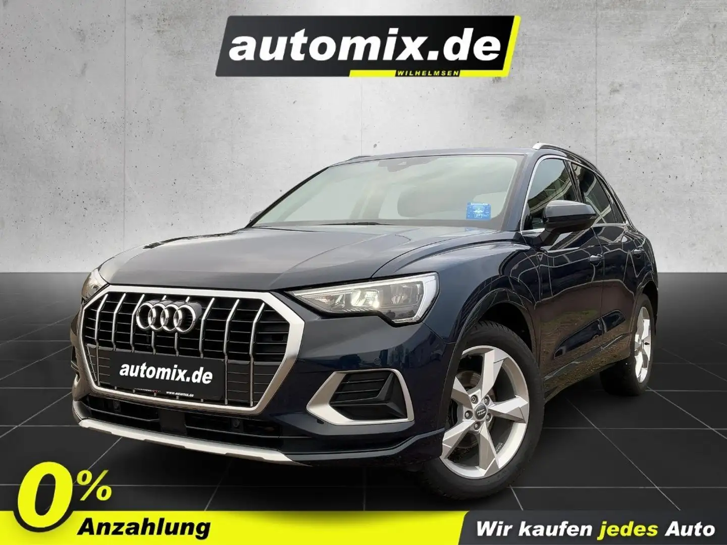 Audi Q3 AHK,AUTOM.,LED,Navi,SHZ Bleu - 1