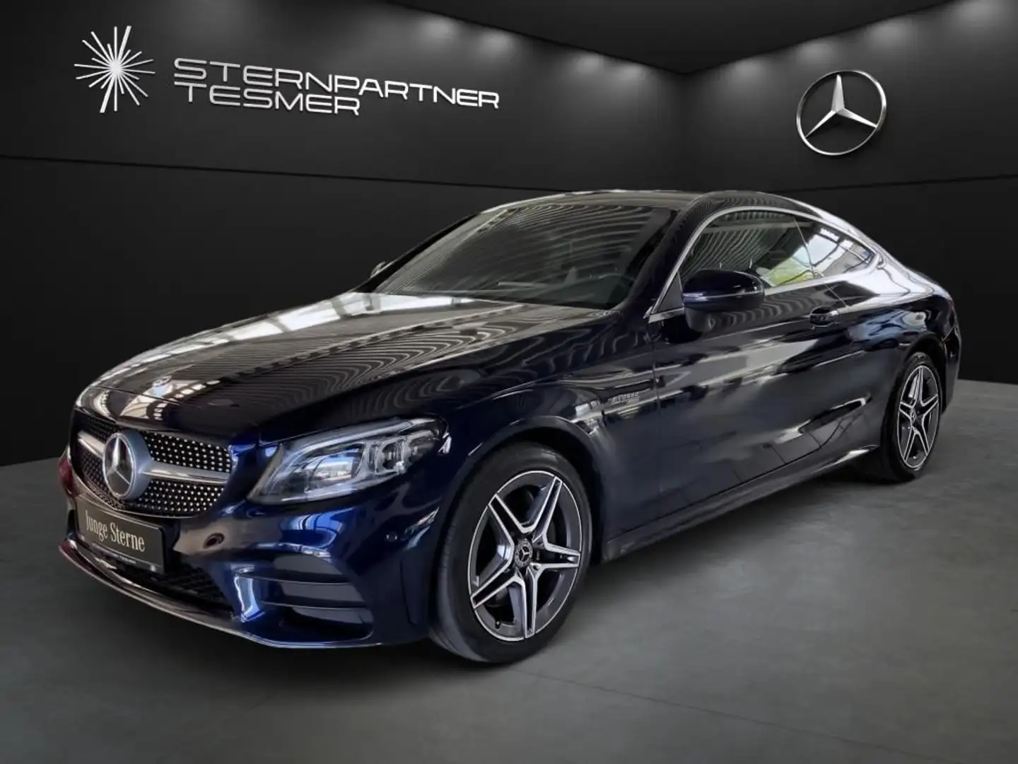 Mercedes-Benz C 400 4M AMG+Pano+Burmester+Multibeam+Ambiente Blu/Azzurro - 1