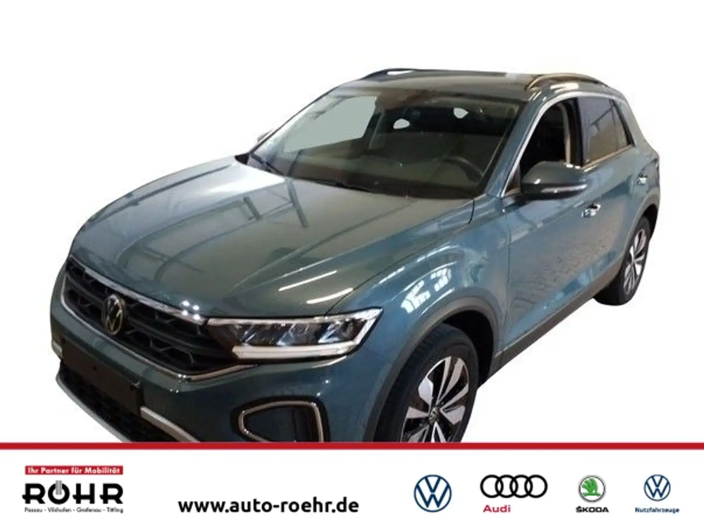 Volkswagen T-Roc MOVE (AHK.Kamera.Navi.LED.Lane Assist) 1.5 TSI Blau - 1