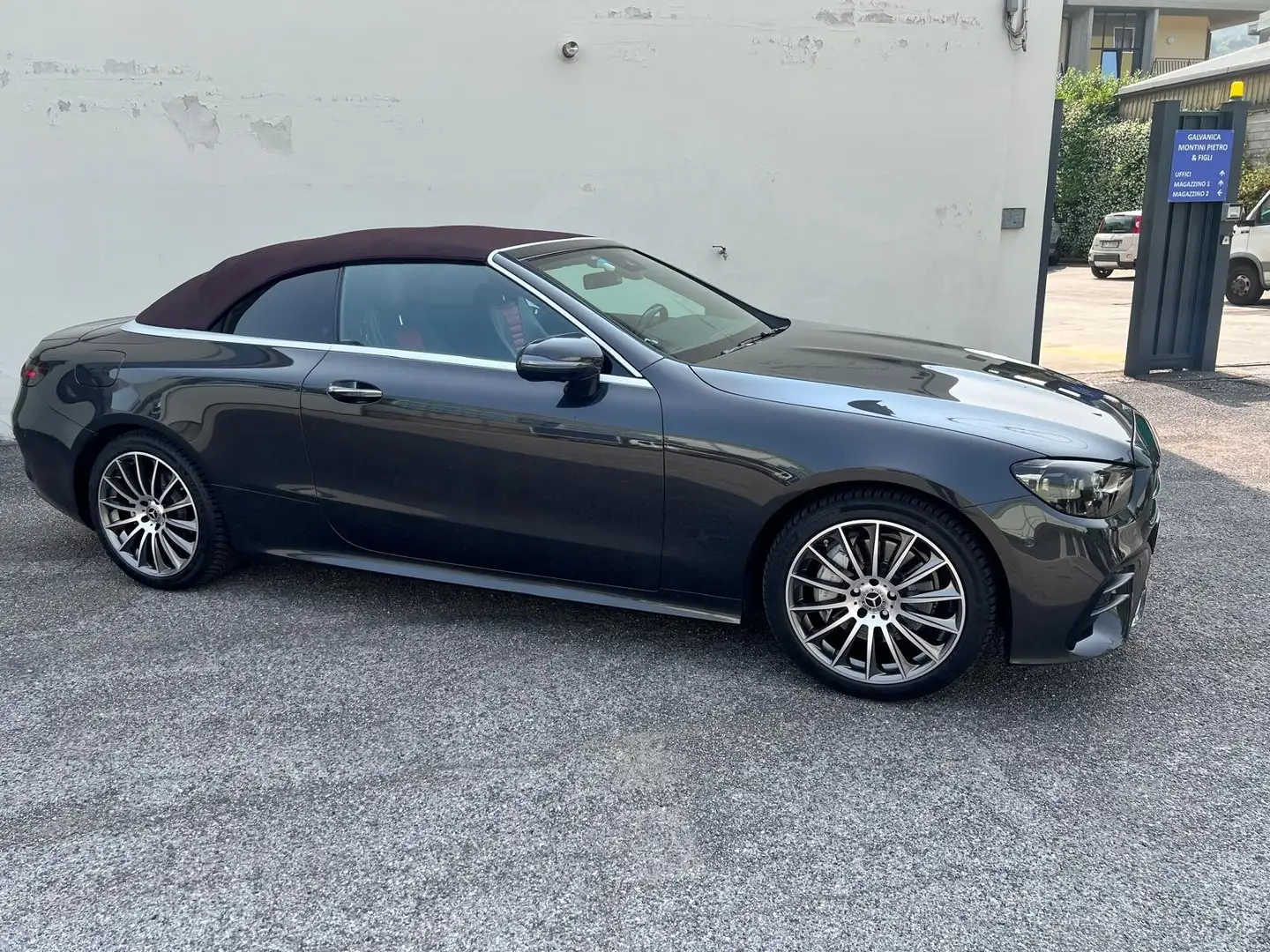 Mercedes-Benz E 220 E Cabrio 220 d Premium Plus 4matic auto my20 Grijs - 2