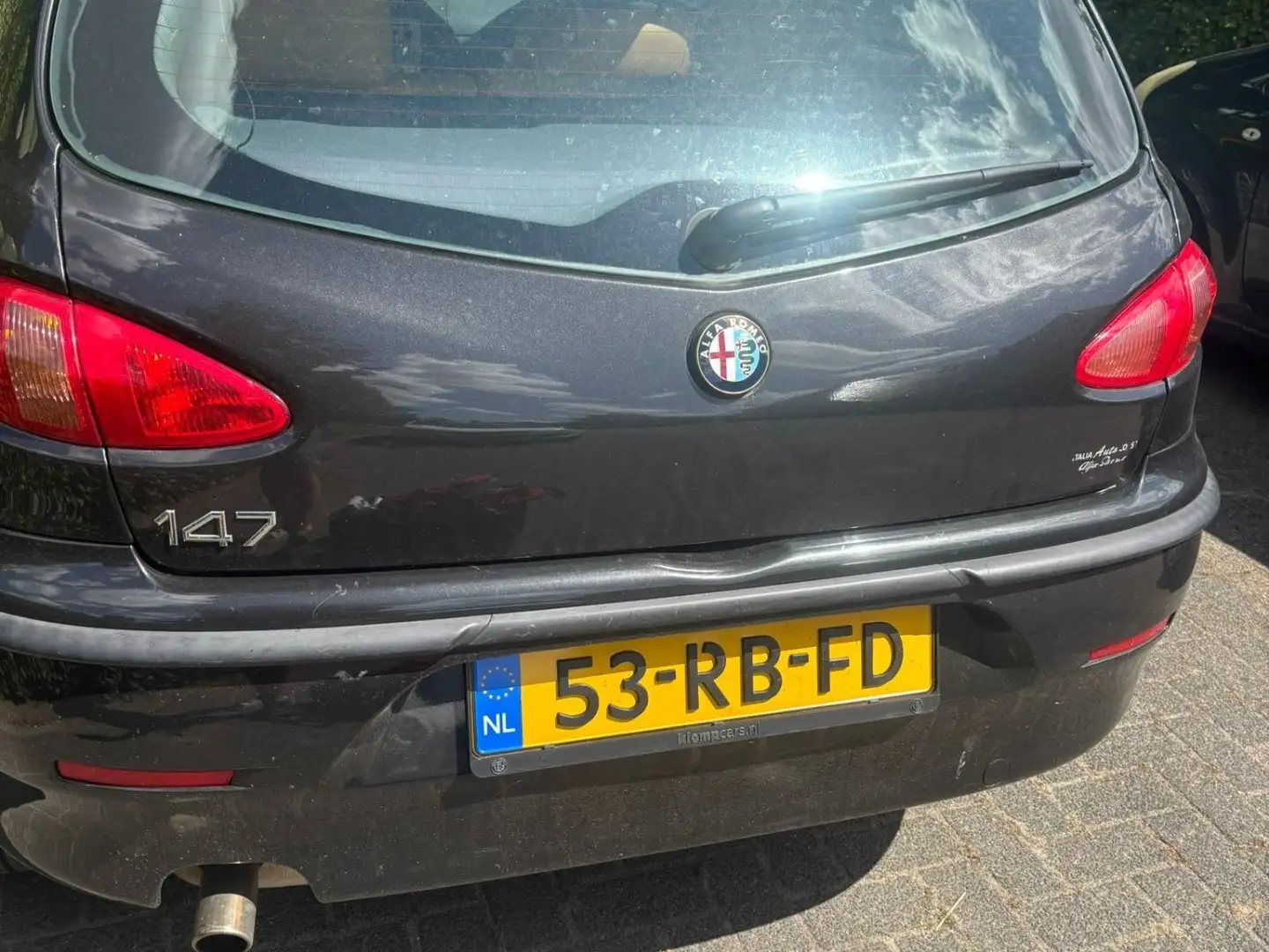 Alfa Romeo 147 1.6 TS Distinctive Чорний - 2