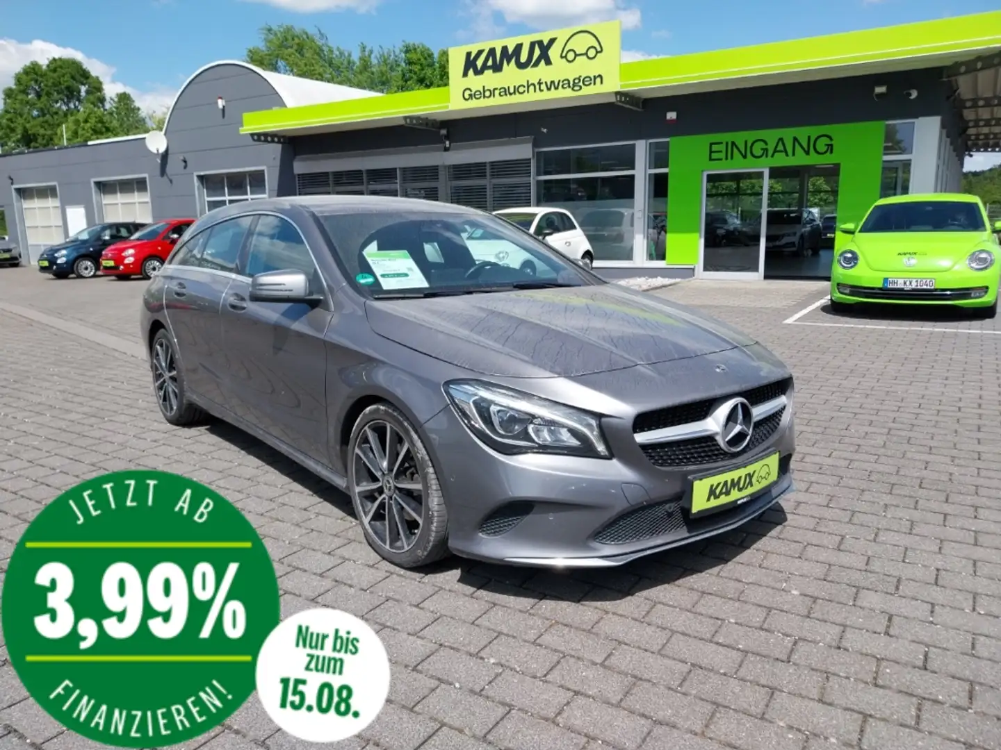 Mercedes-Benz CLA 220 4M 7G-DCT Urban+LED+NAVI Grigio - 1