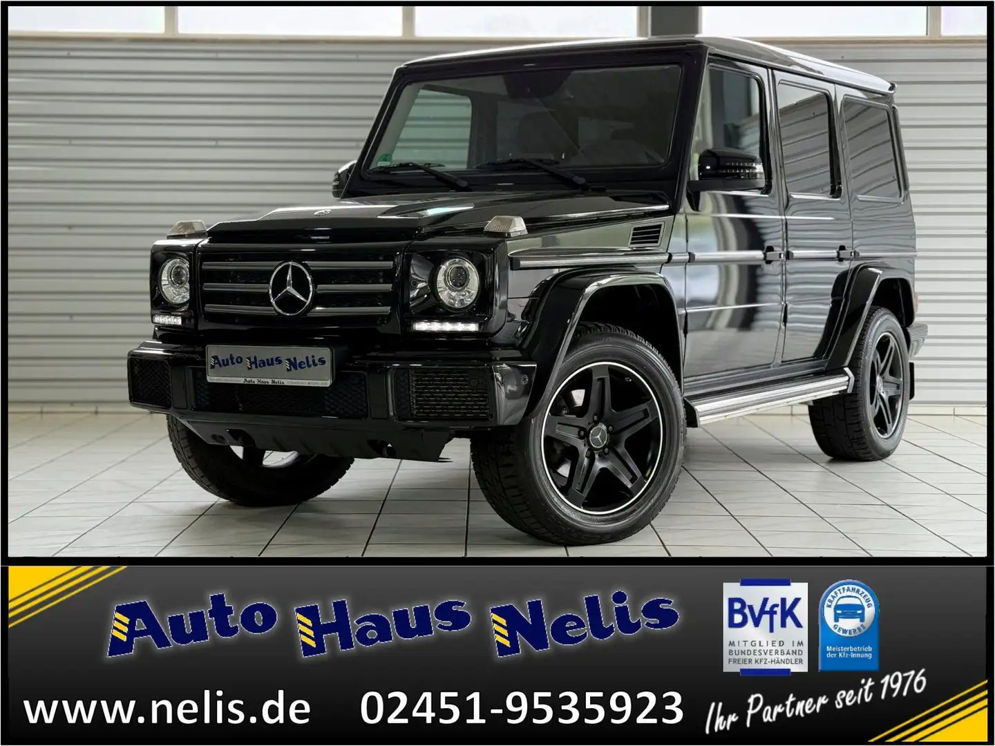Mercedes-Benz G 350 d Leder Comand Xenon WiFi R-Cam AHK Negro - 1