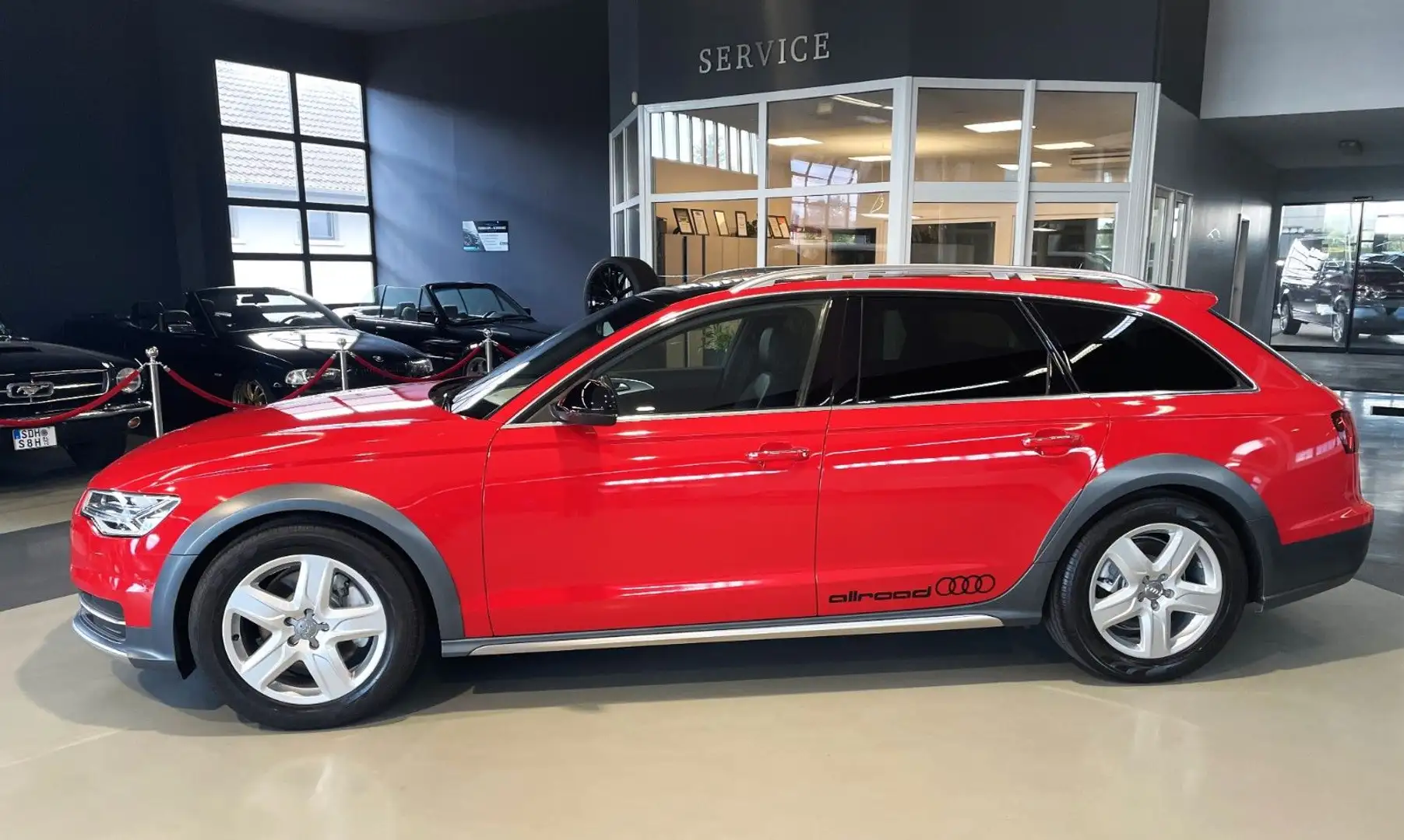 Audi A6 allroad A6 allroad  3.0 TDI Pano HeadUp MATRIX Sitzbelüf Красный - 2