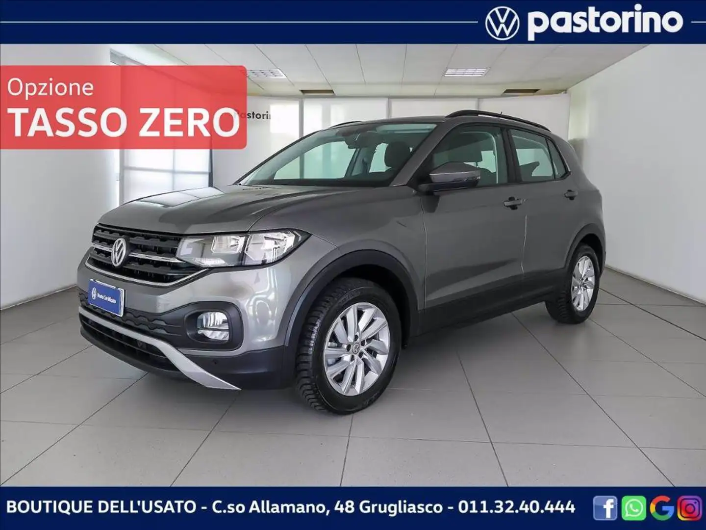 Volkswagen T-Cross 1.0 TSI STYLE 95CV Gri - 1