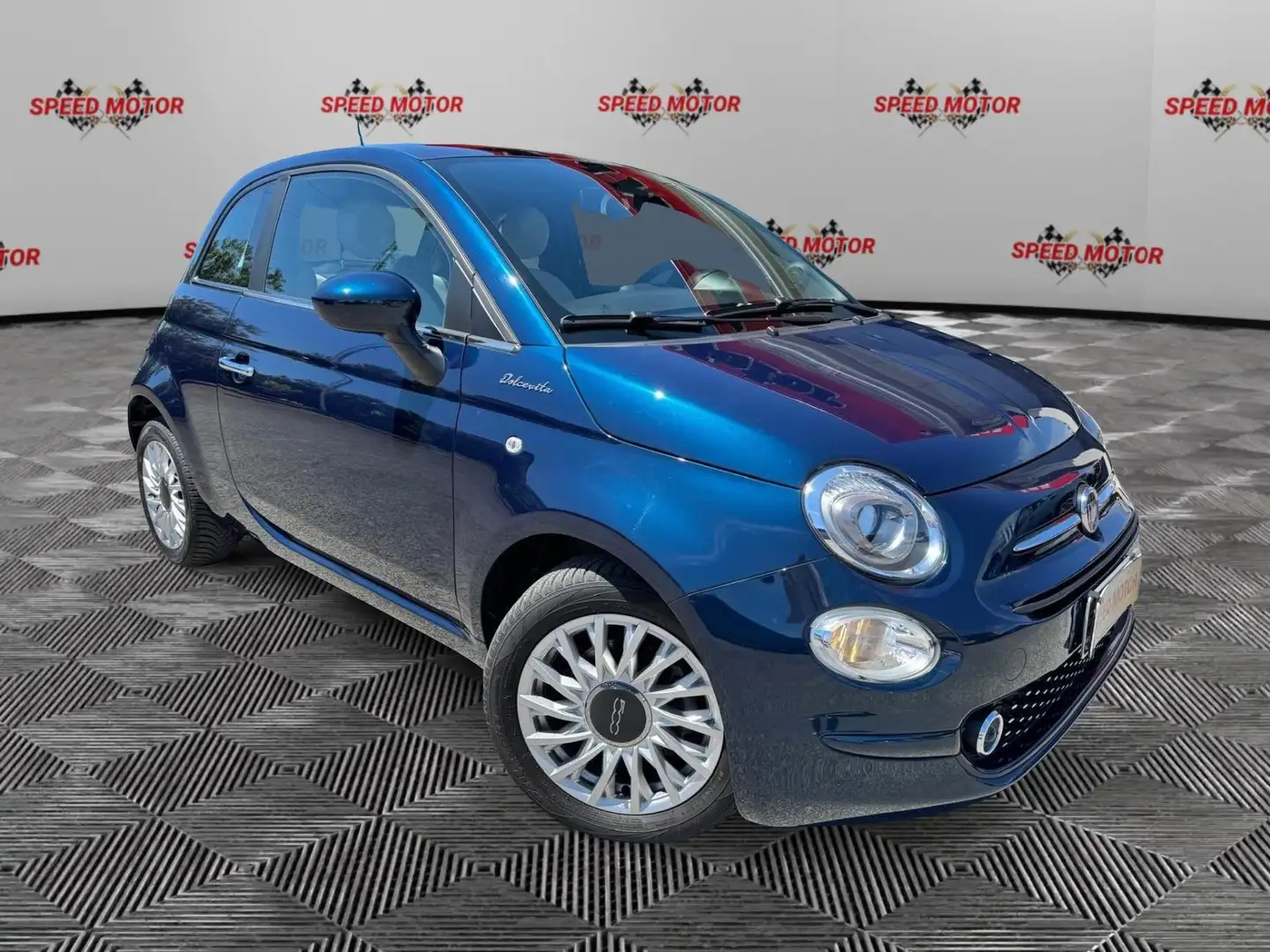 Fiat 500 1.0 Hybrid Dolcevita, TETTO PANORAMA, CARPLAY Bleu - 1