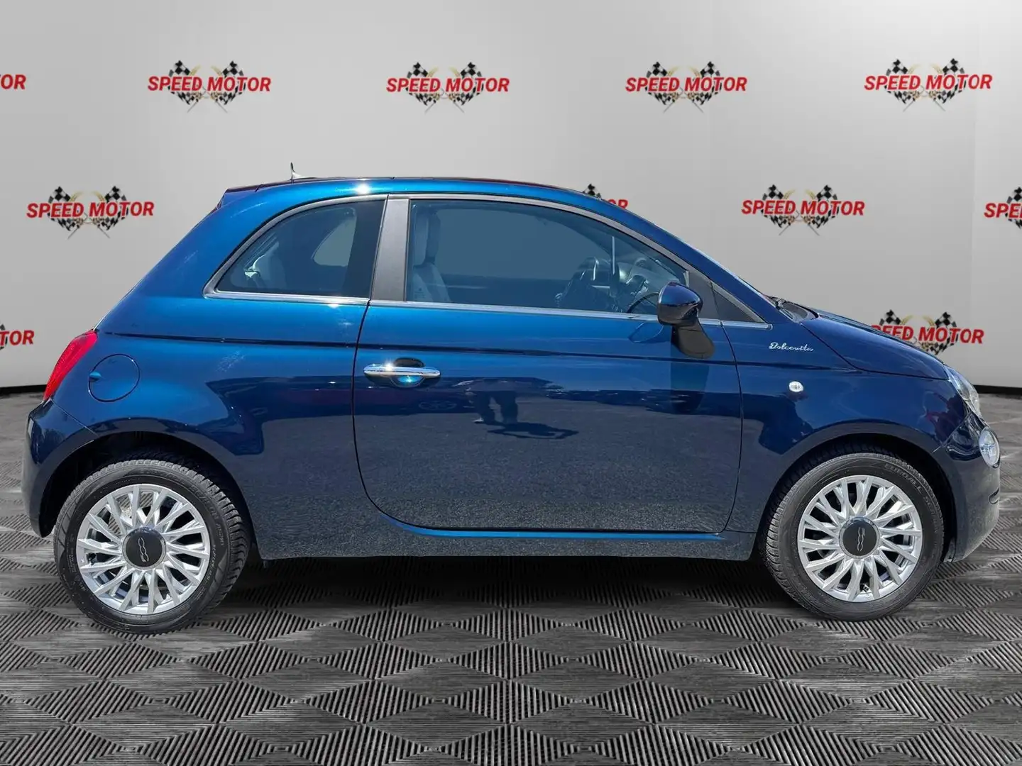 Fiat 500 1.0 Hybrid Dolcevita, TETTO PANORAMA, CARPLAY Bleu - 2