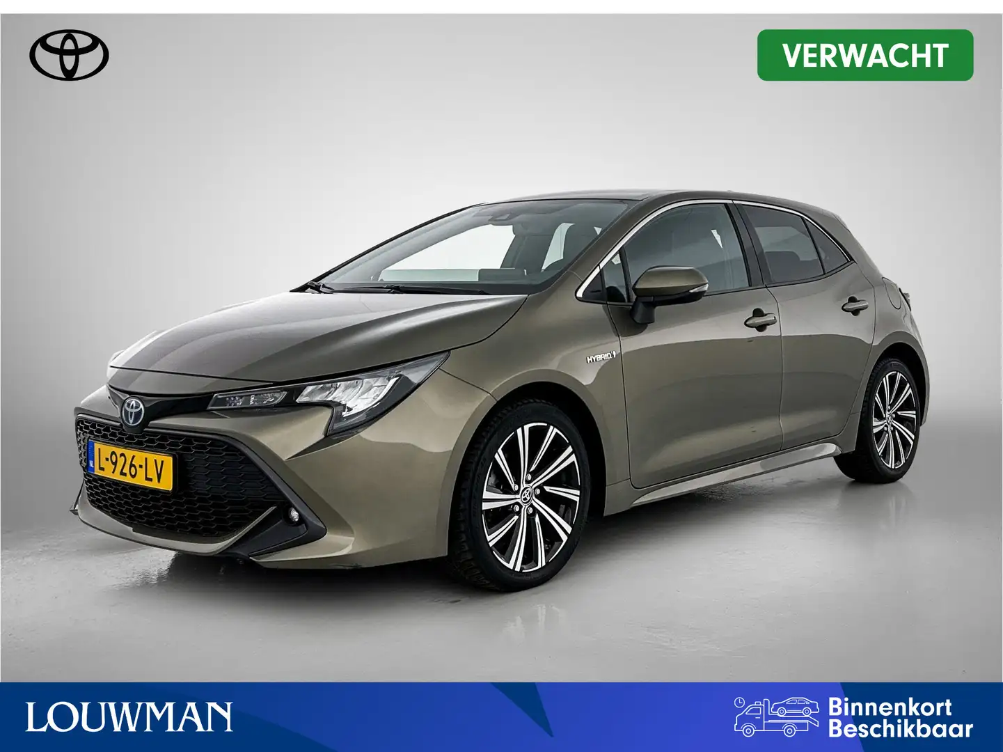 Toyota Corolla 1.8 Hybrid Dynamic | LM velgen | Half lederen inte Bruin - 1