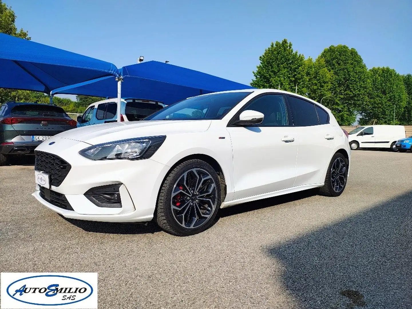 Ford Focus 1.0 EcoBoost Hybrid 155 CV 5p. ST-Line X Bianco - 1