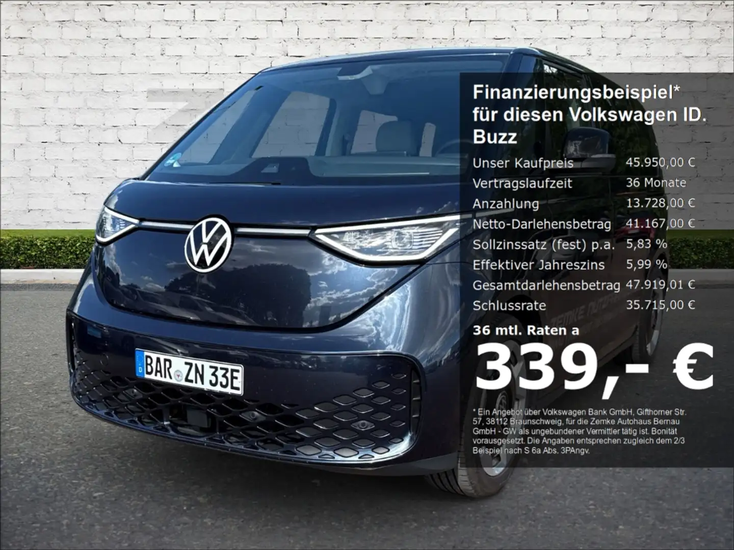 Volkswagen ID. Buzz Pro Kamera Multiflex Bleu - 1