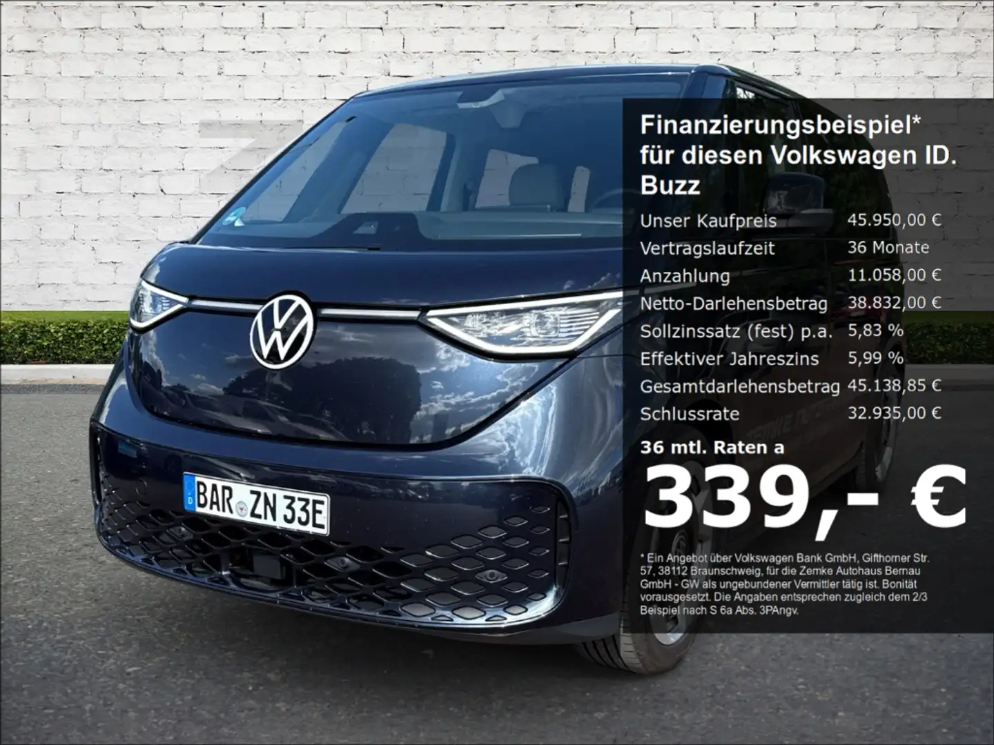 Volkswagen ID. Buzz Pro Kamera Multiflex Blau - 1