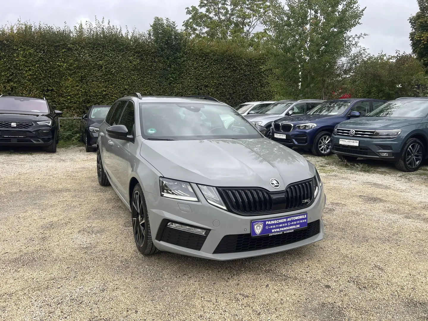Skoda Octavia Combi RS 245 DSG ACC+MEMORY+LED+TOTWINKEL+SPURAS. Gris - 1