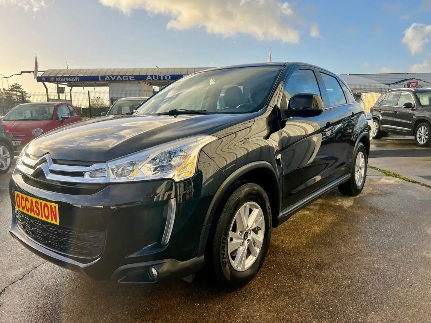 Citroen C4 Aircross 1.6 HDI 115 CH CONFORT / CARNET A JOUR / DISTRI OK Чорний - 2