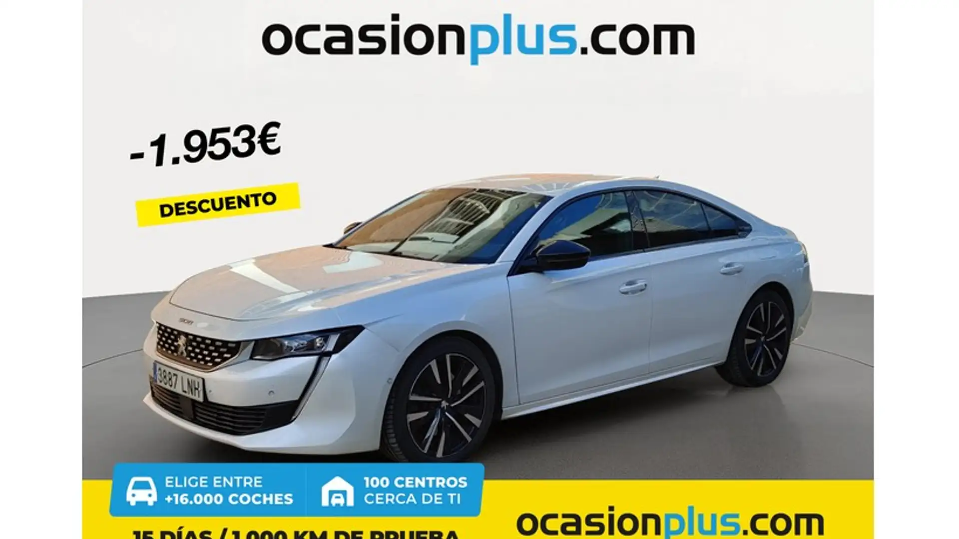 Peugeot 508 Hybrid 225 GT e-EAT8 Blanco - 1