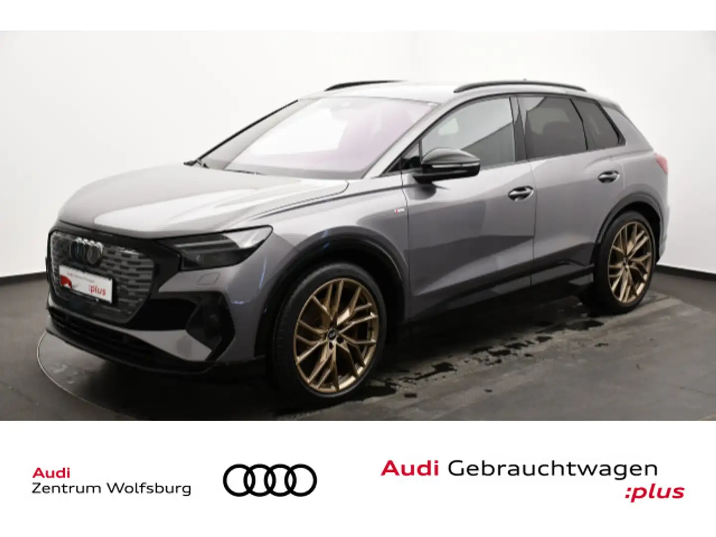 Audi Q4 e-tron Q4 40 e-tron basis APS Plus/ACC/Kamera/Memorysit Grau - 1