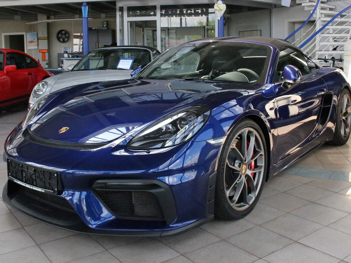 Porsche Boxster Spyder 1.Hand Porsche Approved Kék - 1