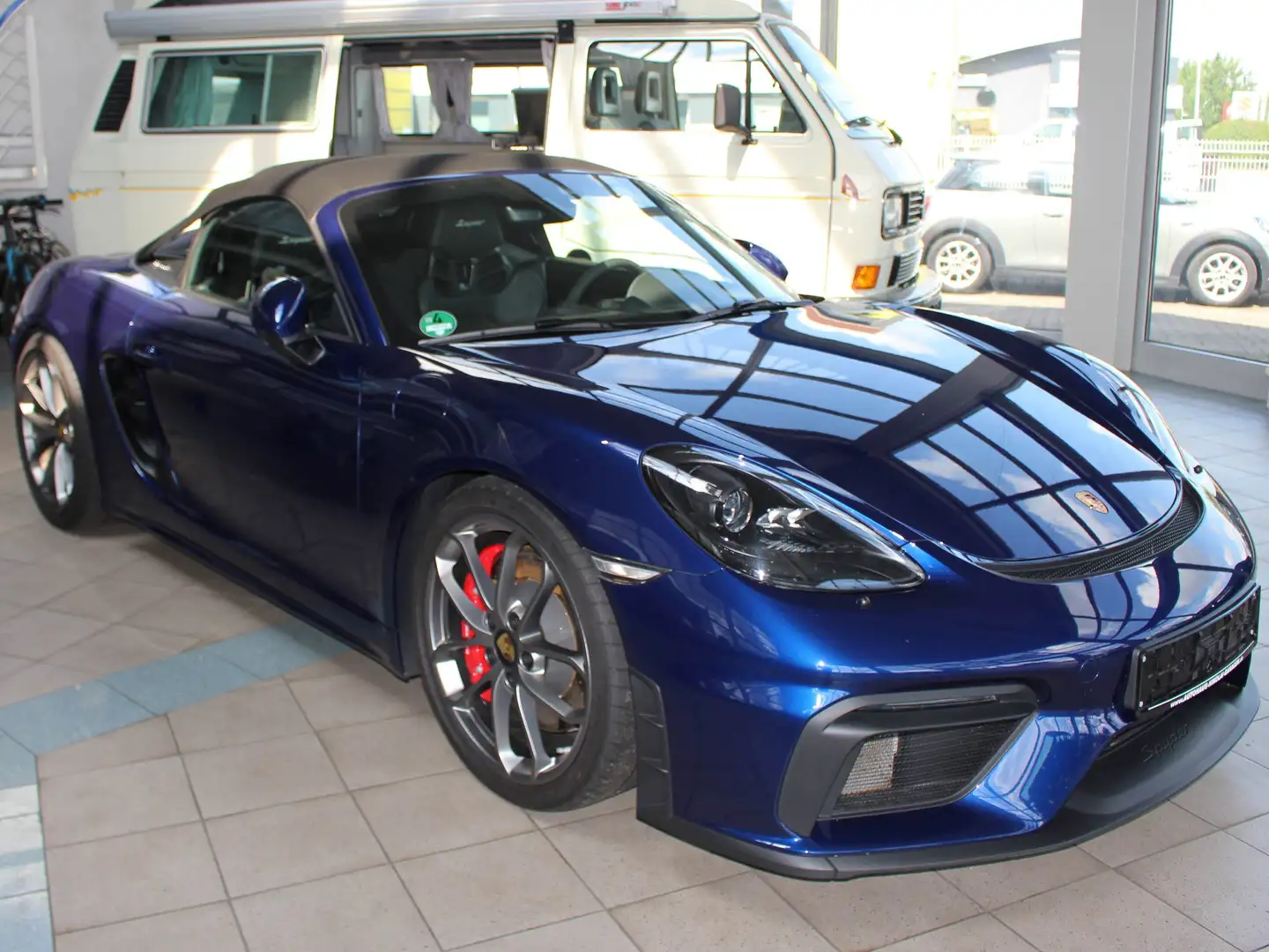 Porsche Boxster Spyder 1.Hand Porsche Approved Kék - 2