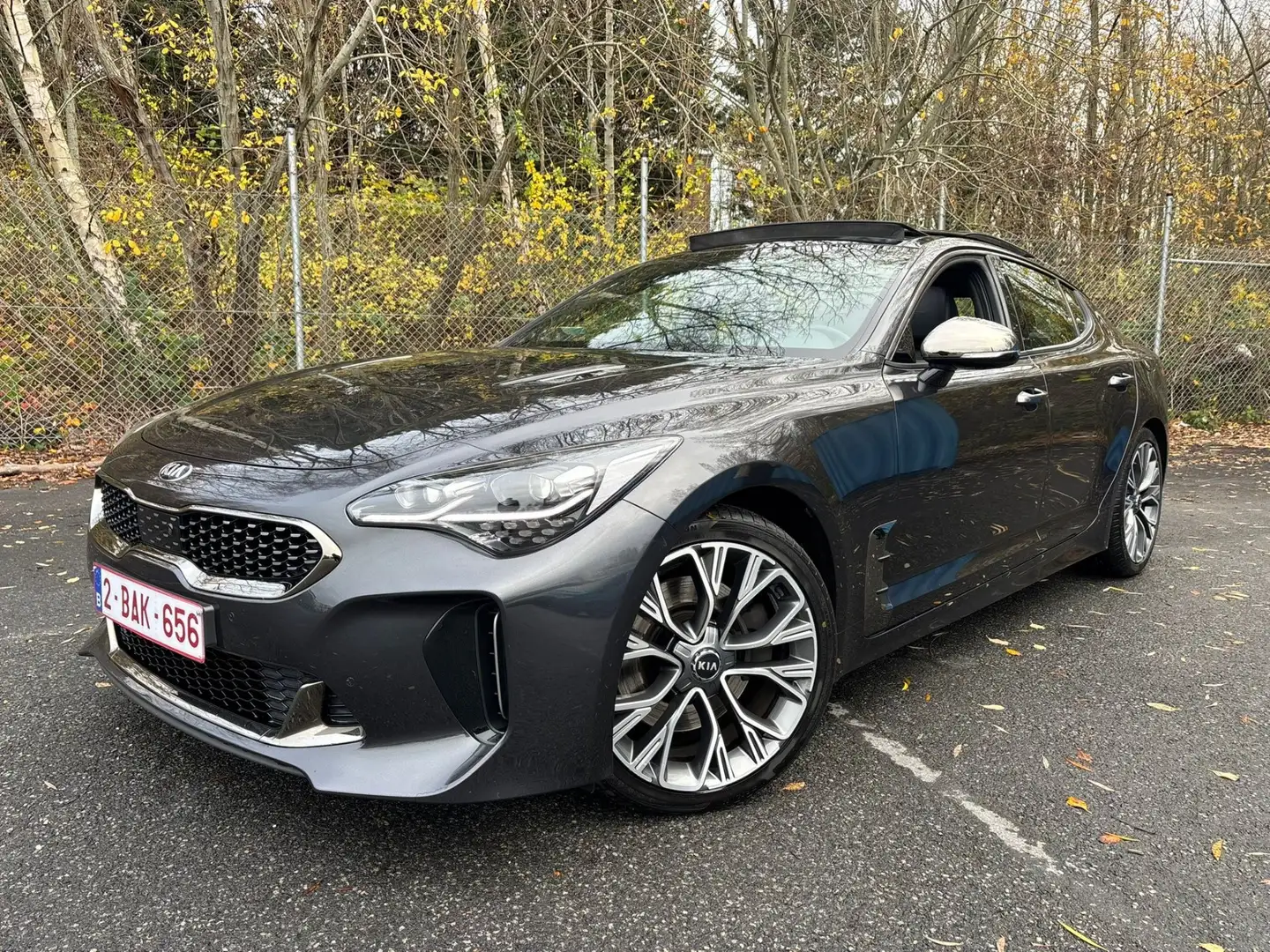 Kia Stinger 2.0 T-GDI OPF GT Line Gri - 1