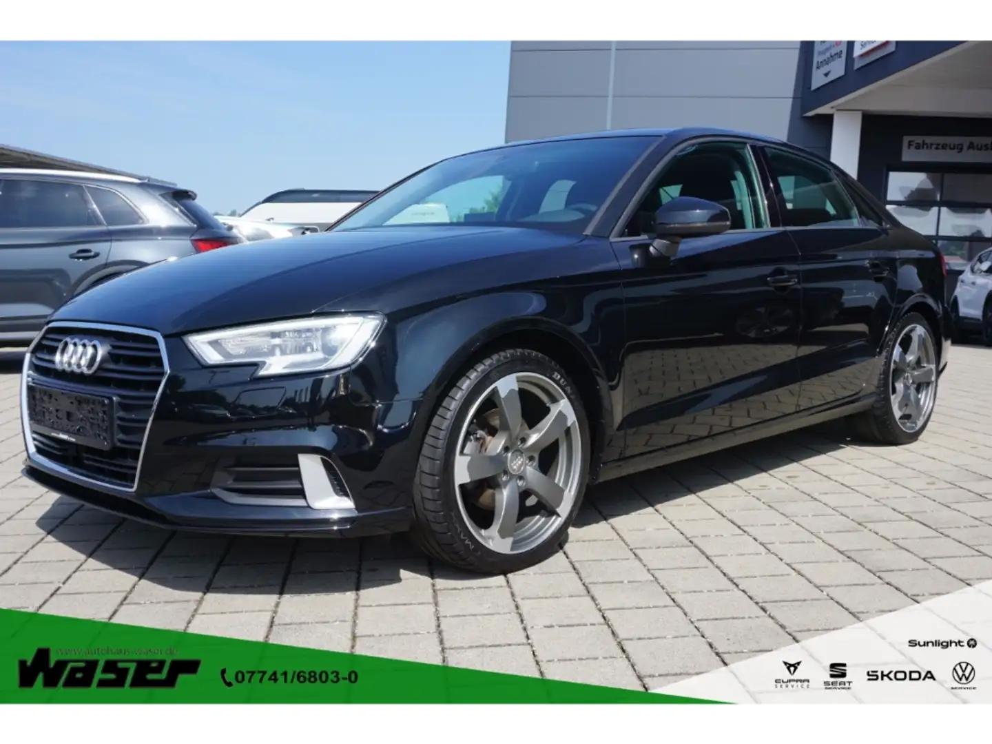 Audi A3 Lim. 1.0 TFSI sport Navi B&O DAB SHZ PDC Klimaaut. Zwart - 1