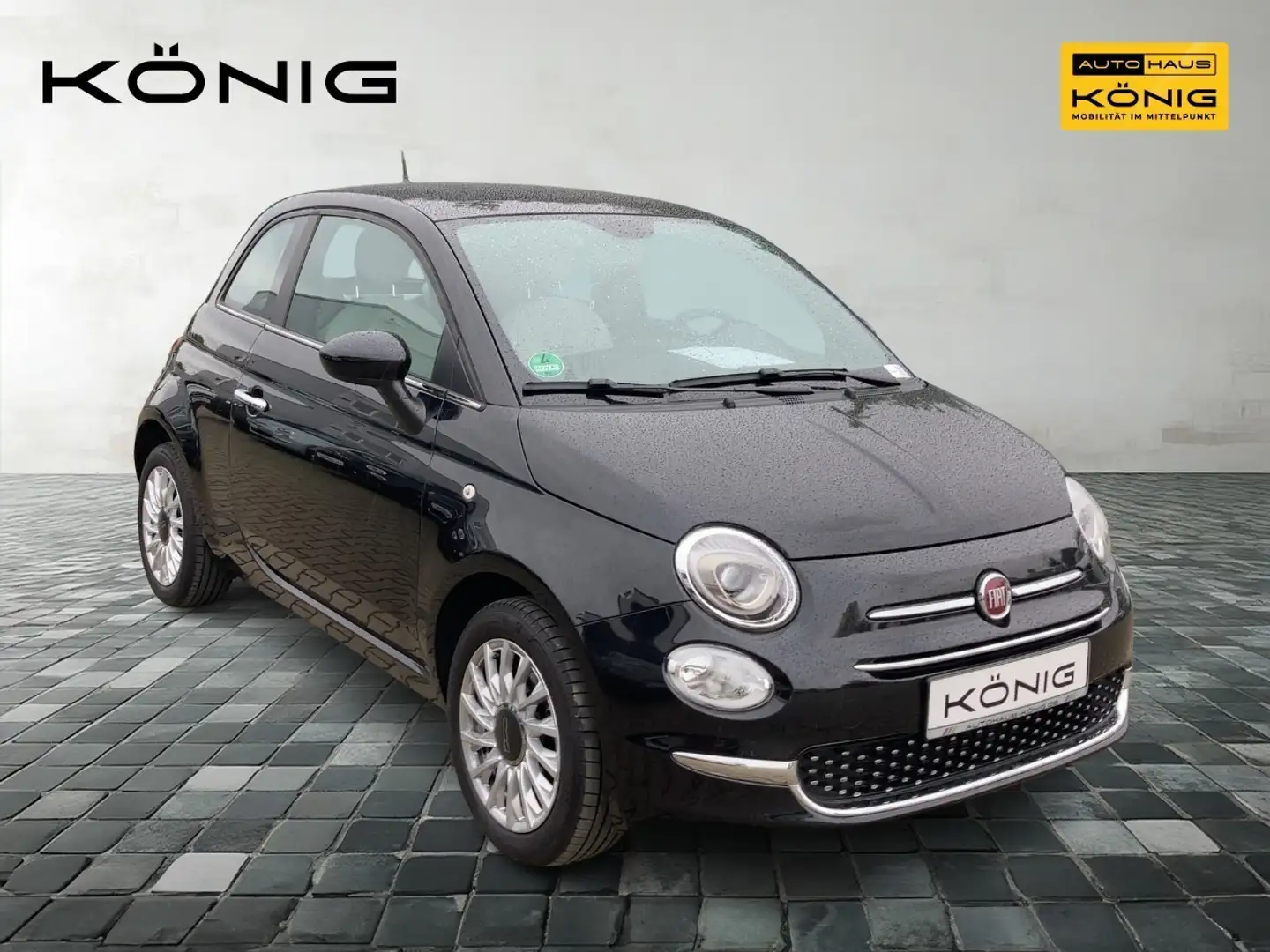 Fiat 500 1.0 GSE DOLCEVITA*PANORAMADACH*LEDER*KLIMA* Schwarz - 2