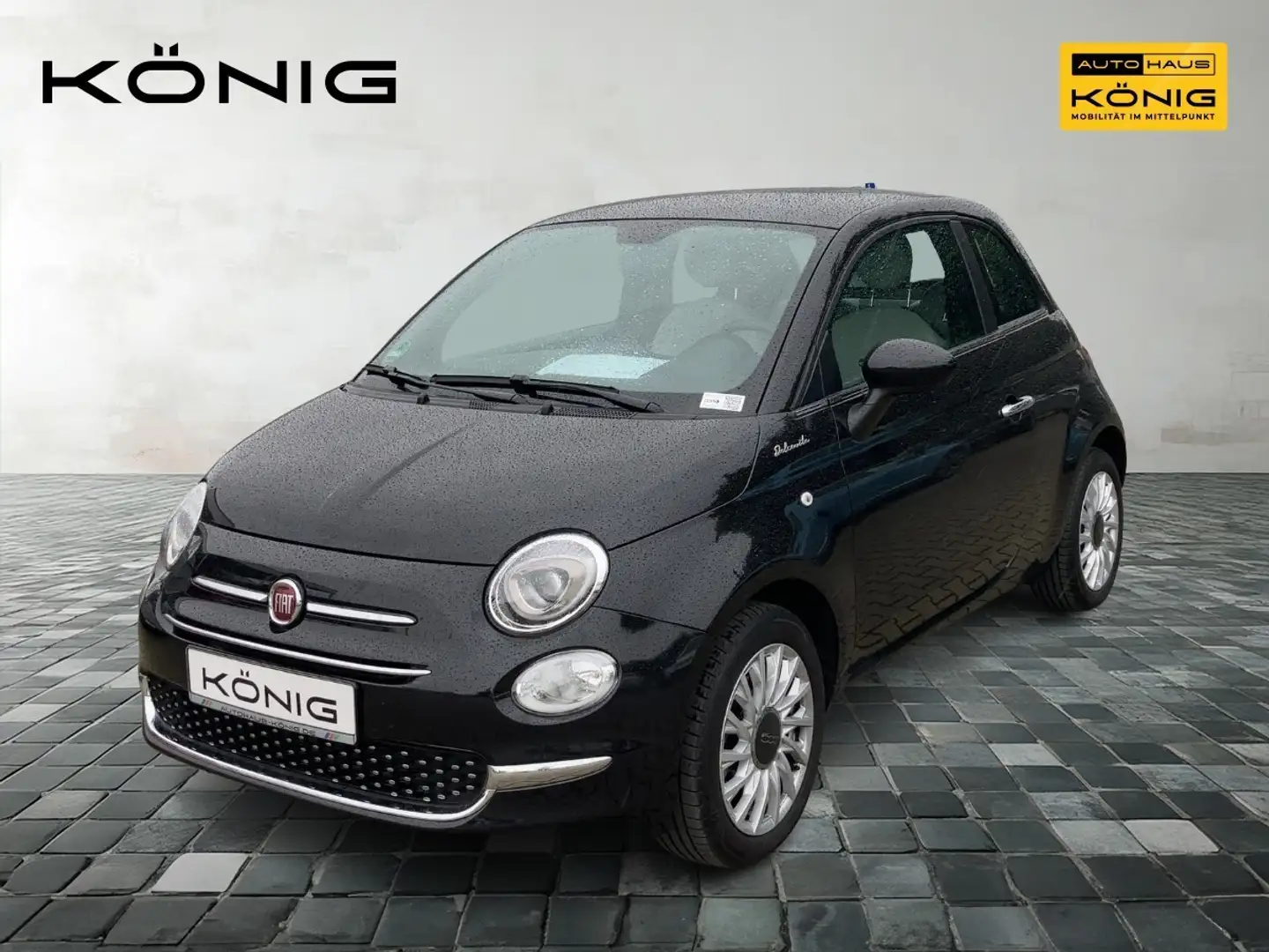 Fiat 500 1.0 GSE DOLCEVITA*PANORAMADACH*LEDER*KLIMA* Schwarz - 1